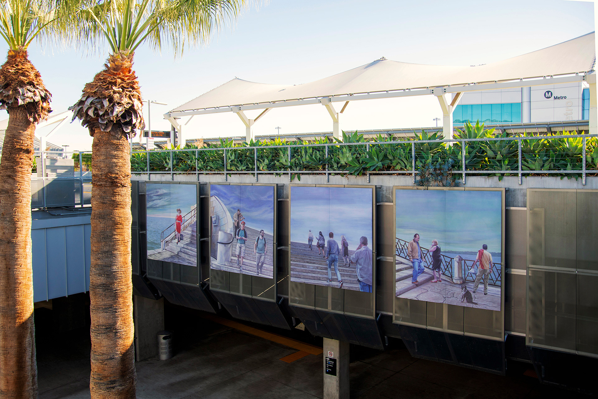 The Steps We Take, El Monte Train Station