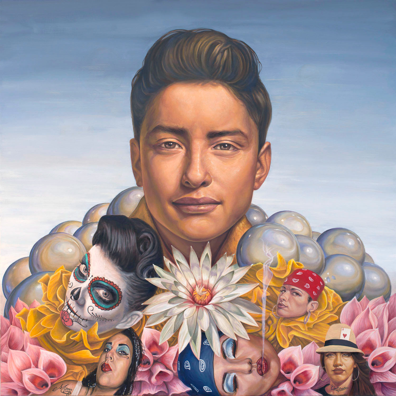 Doug Martinez, Oil on Canvas, 48" x 48"