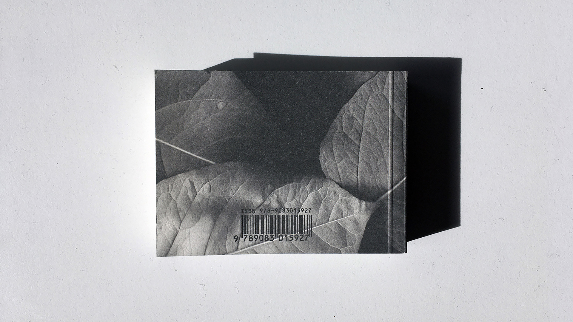 Handmade research book, 11x8x2.5 cm (LWH), 2020. Cover image: Eriz Moreno