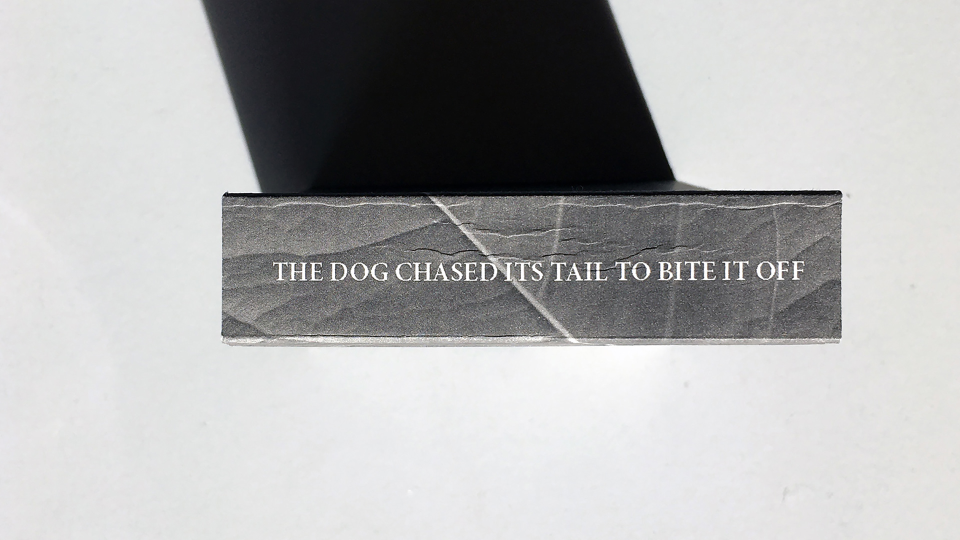 Handmade research book, 11x8x2.5 cm (LWH), 2020. Cover image: Eriz Moreno