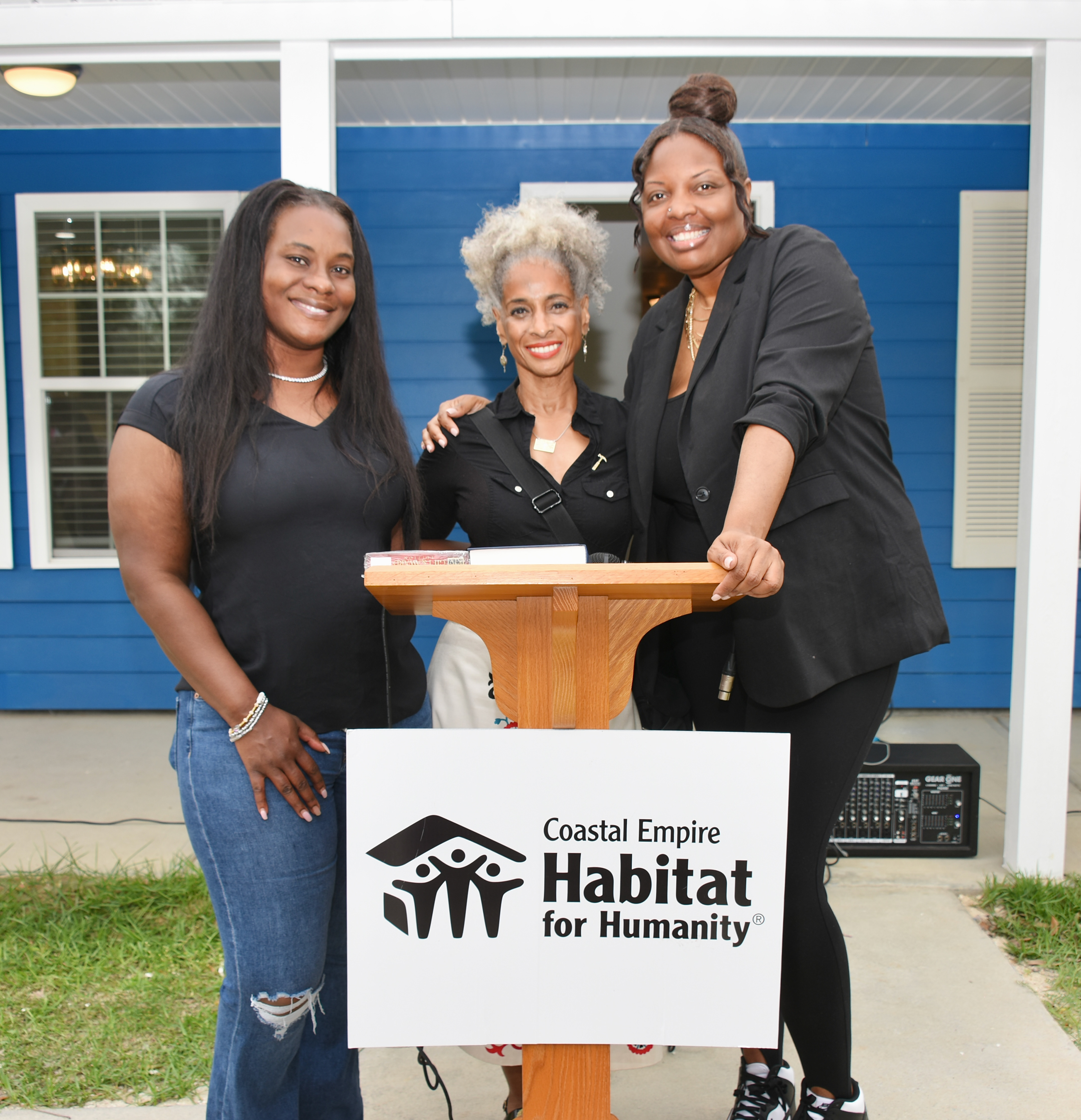 Habitat for Humanity’s Three House Dedications on Darling Street