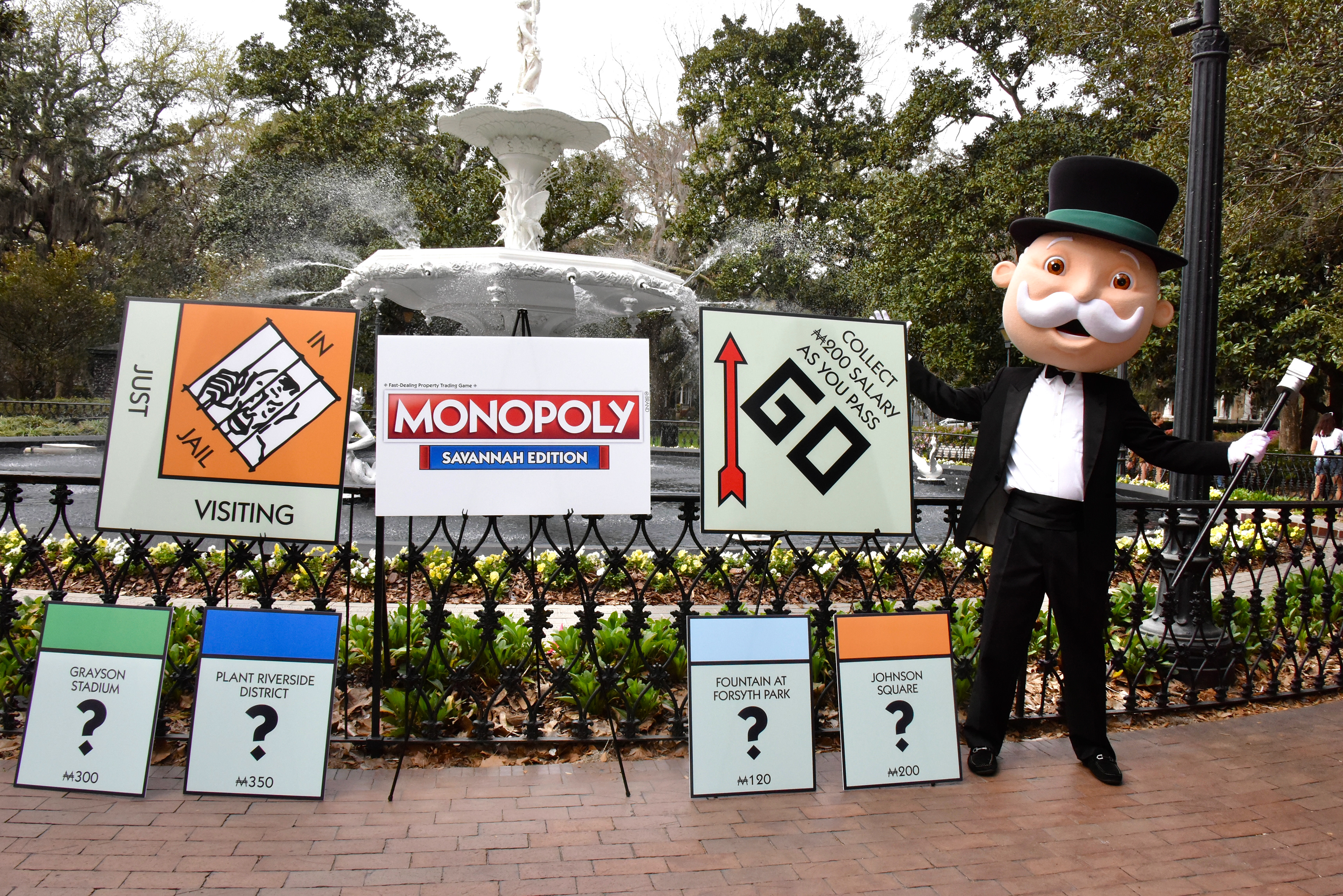 Savannah Monopoly announcement media event