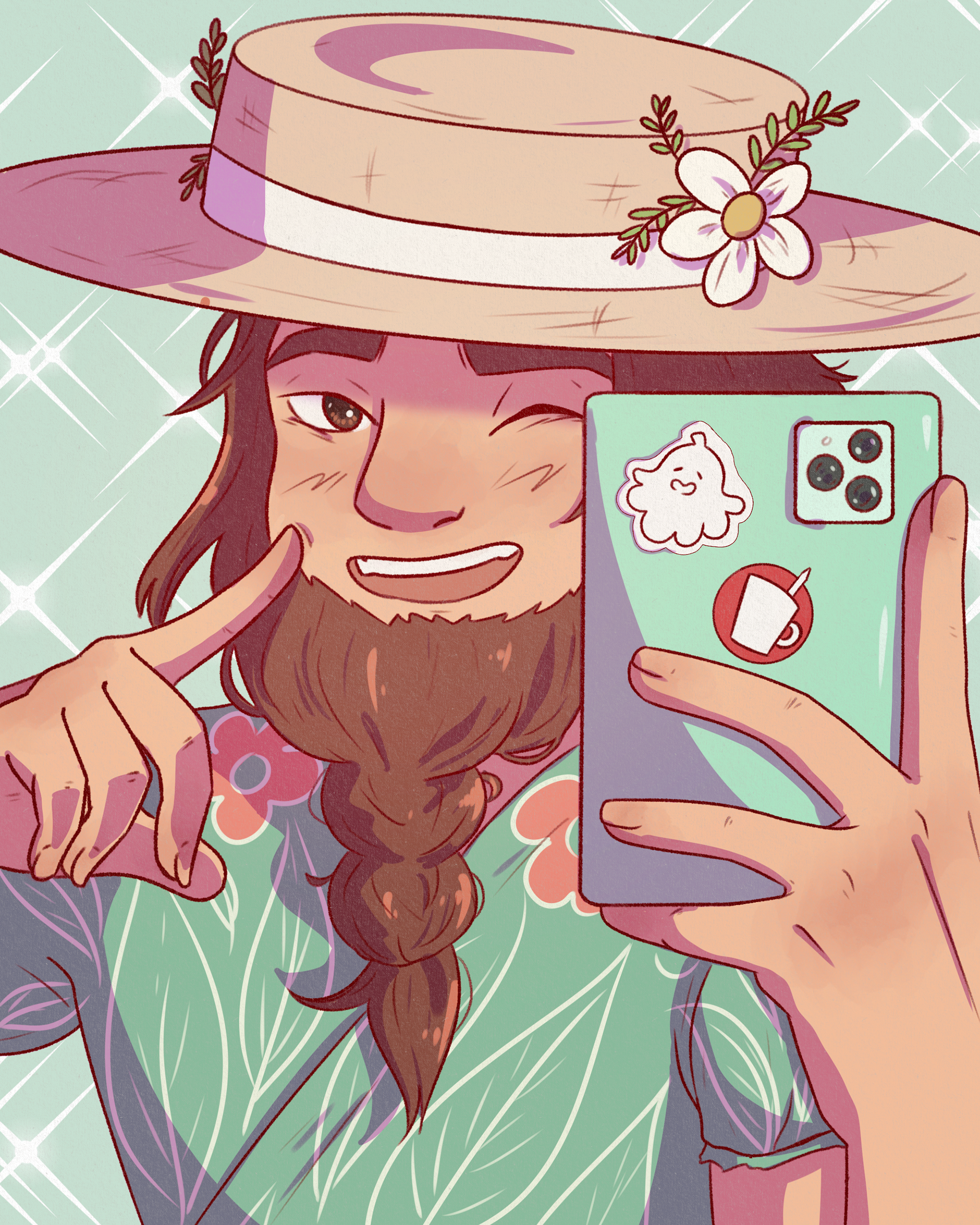 Drawfee (Drawtectives) Grendan Fanart