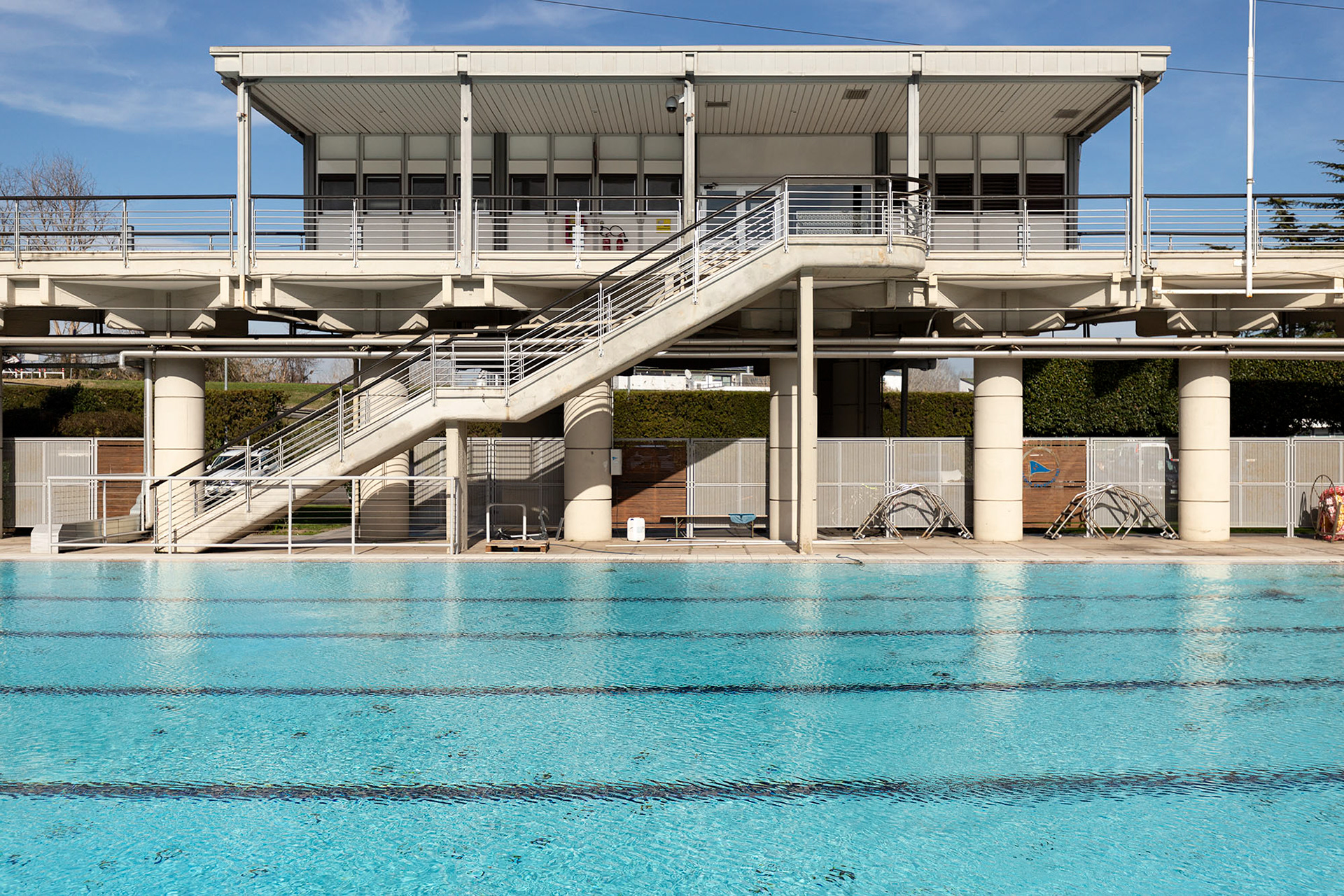 Circolo Aziendale Rai, V. De Feo, Roma, 1961-65