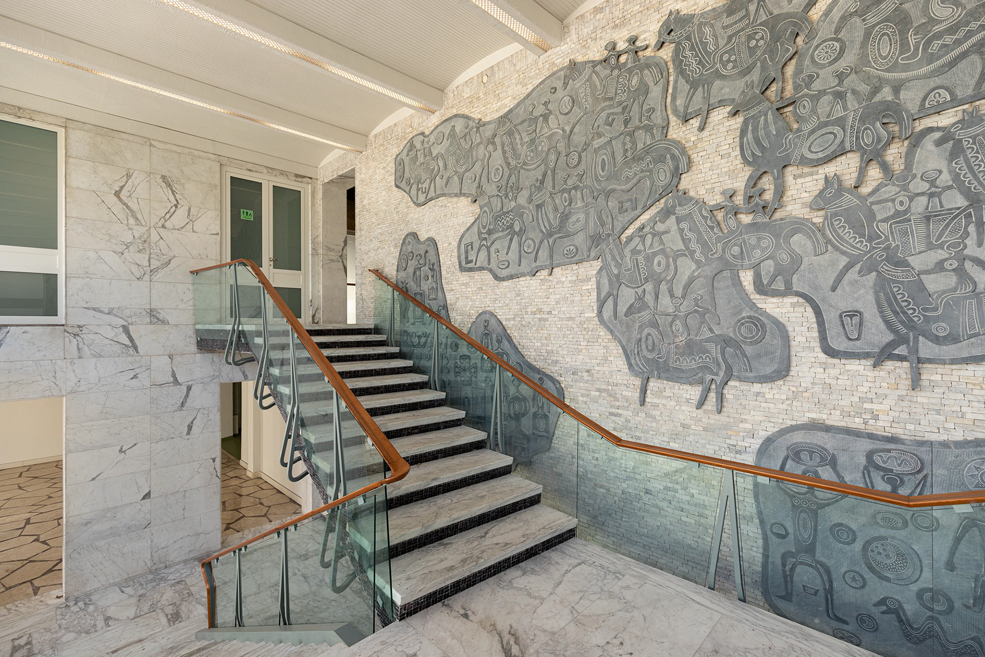 Padiglione Eugenio Tavolara, U. Badas, Sassari, 1951-56