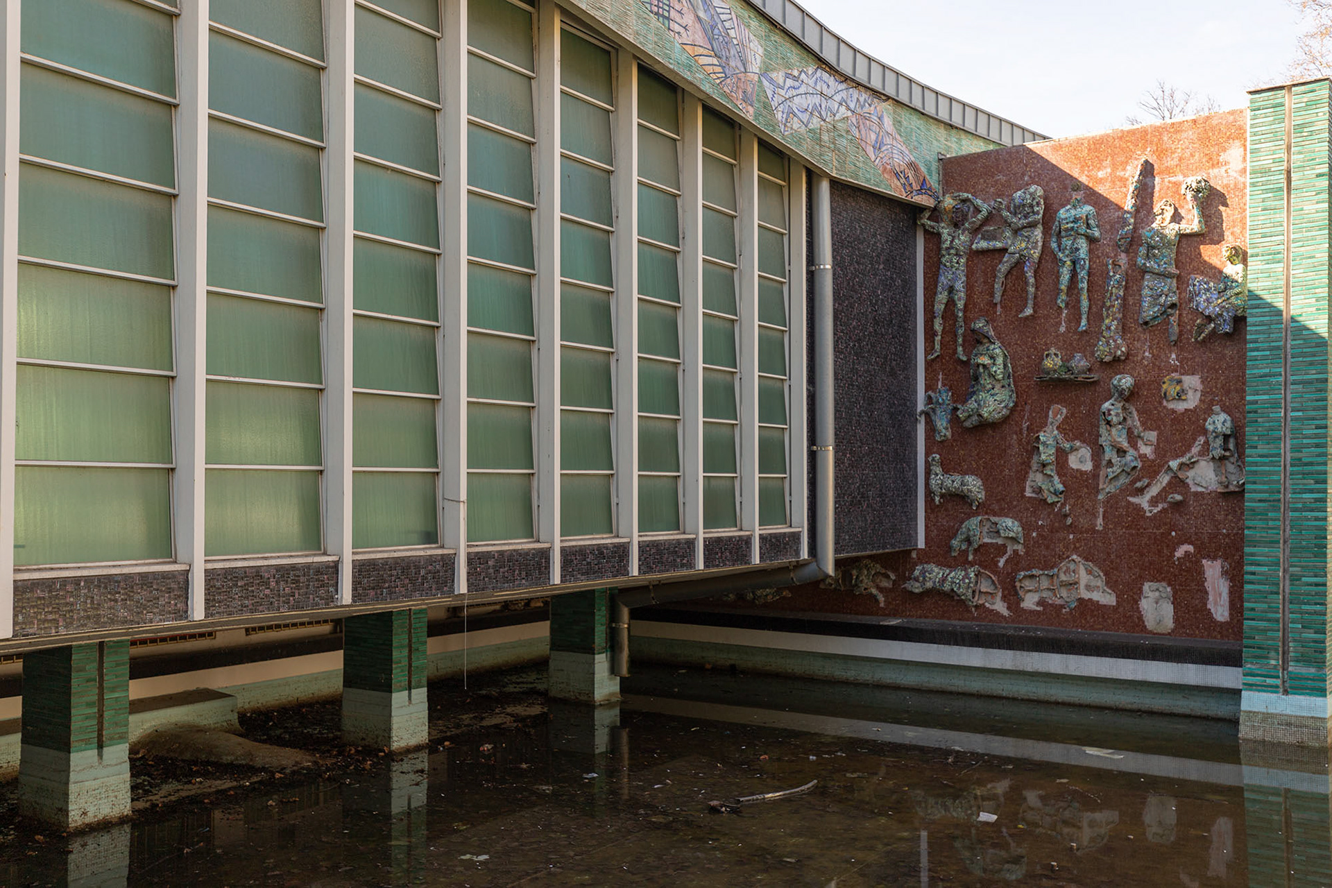 Padiglione Eugenio Tavolara, U. Badas, Sassari, 1951-56