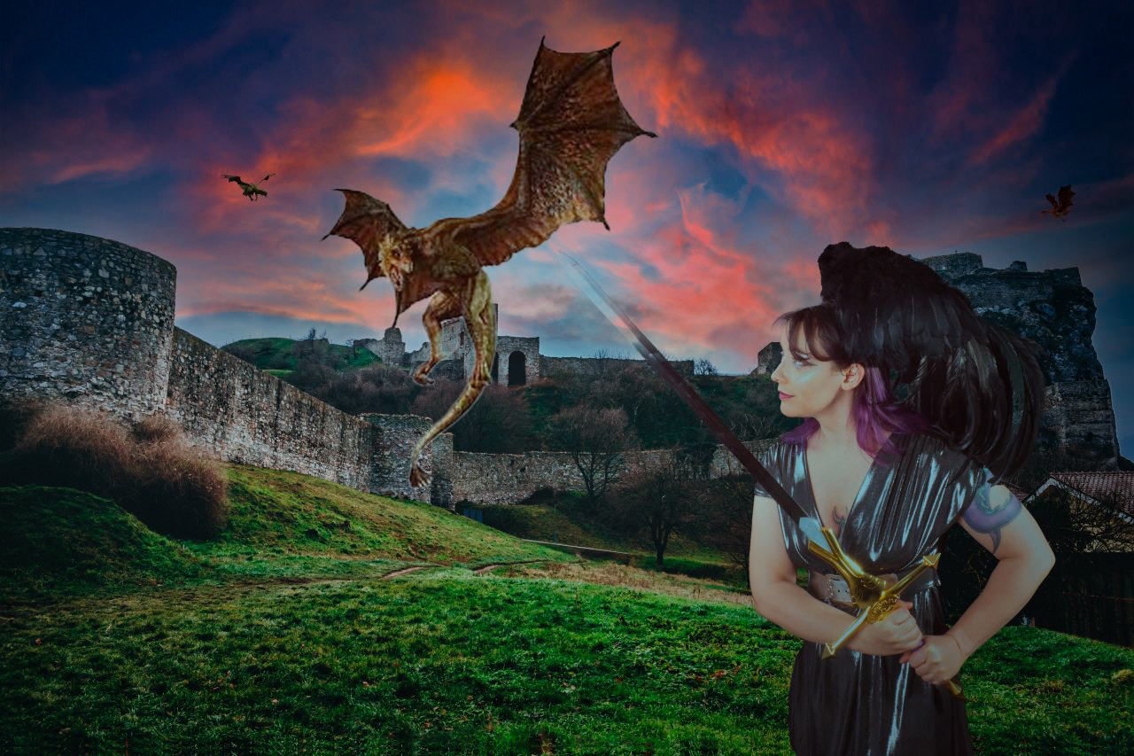 Just fighting off the dragons