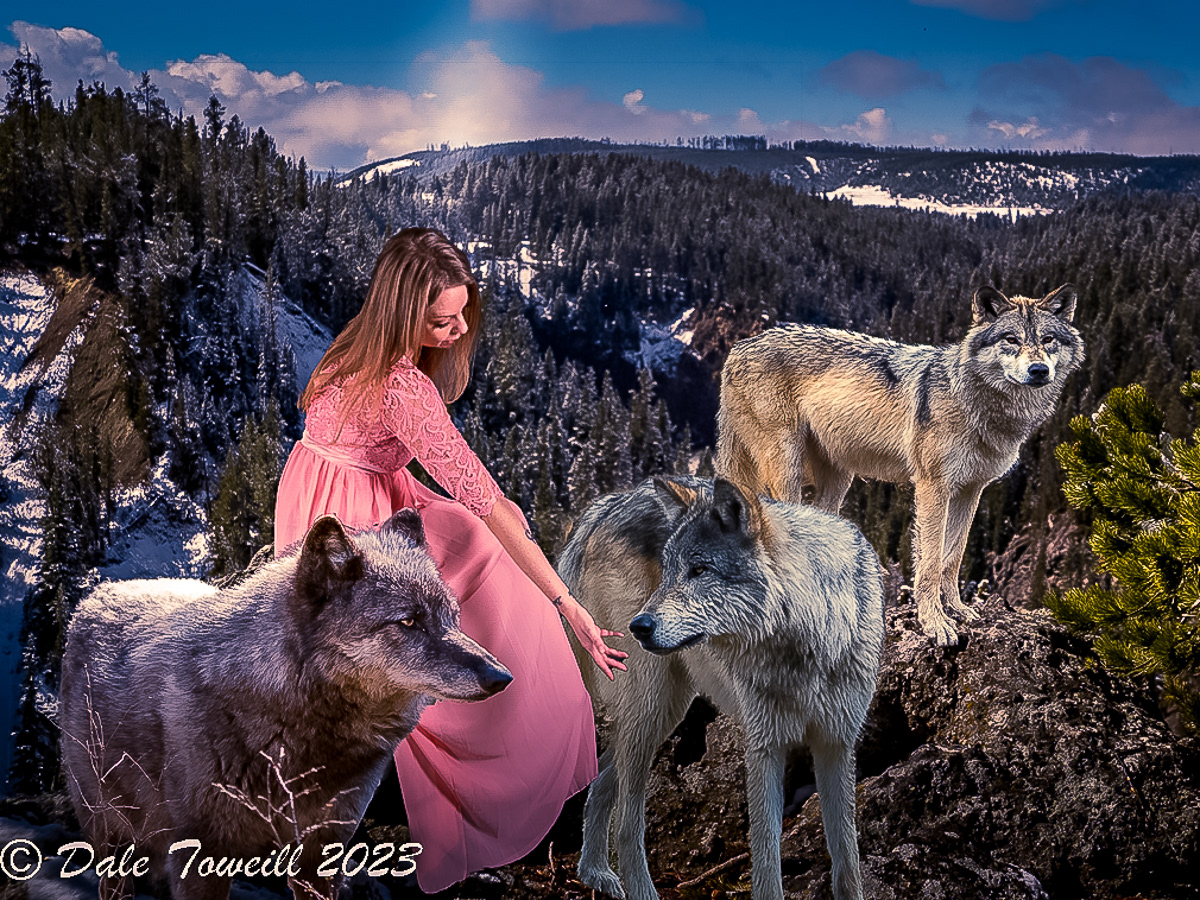 With her tribe