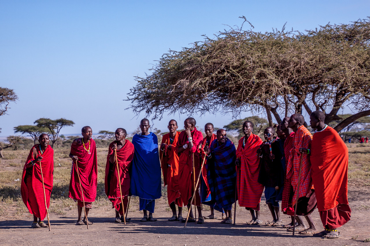 Maasai eldersd - Tanzania
