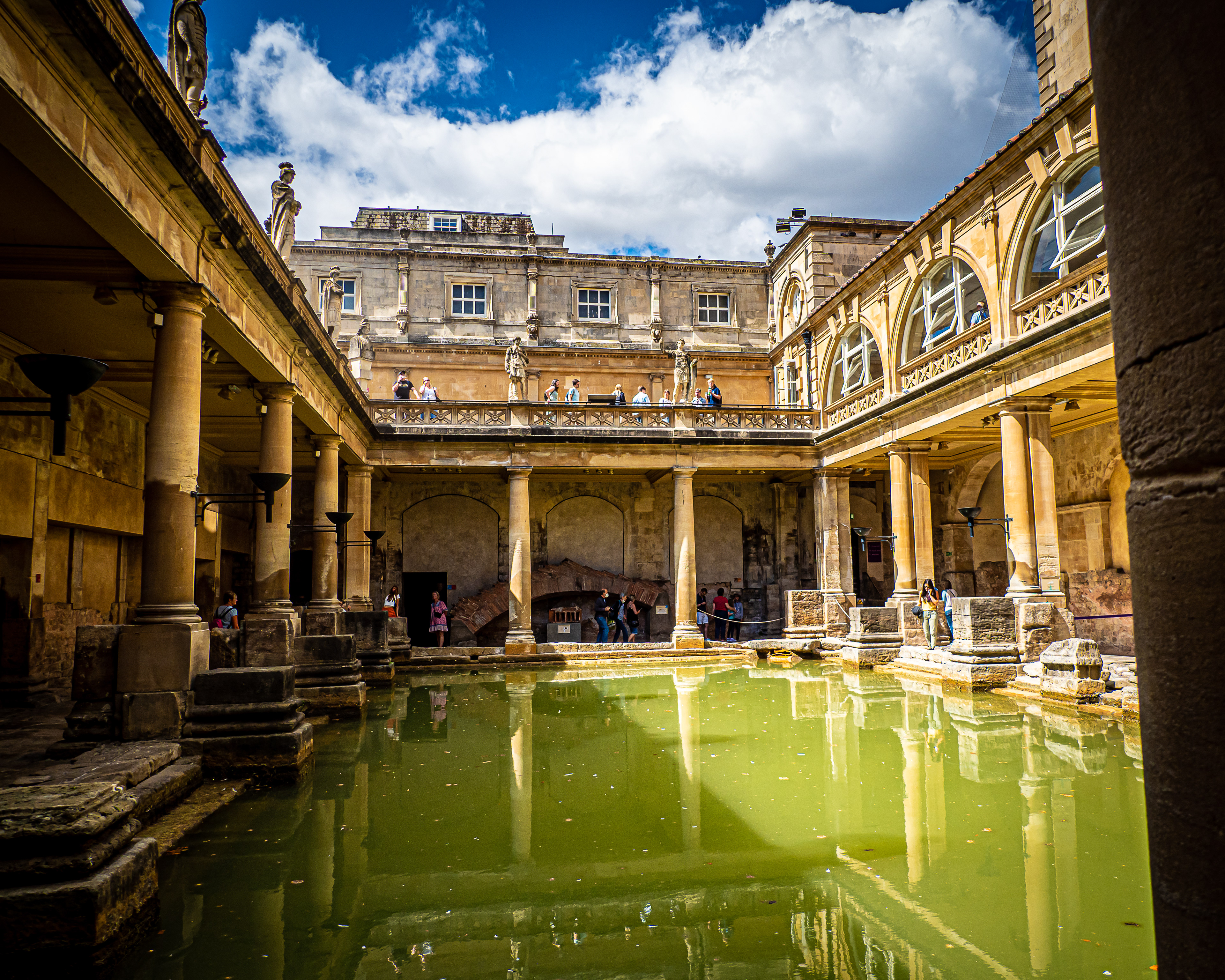 Roman Baths at Bath, England