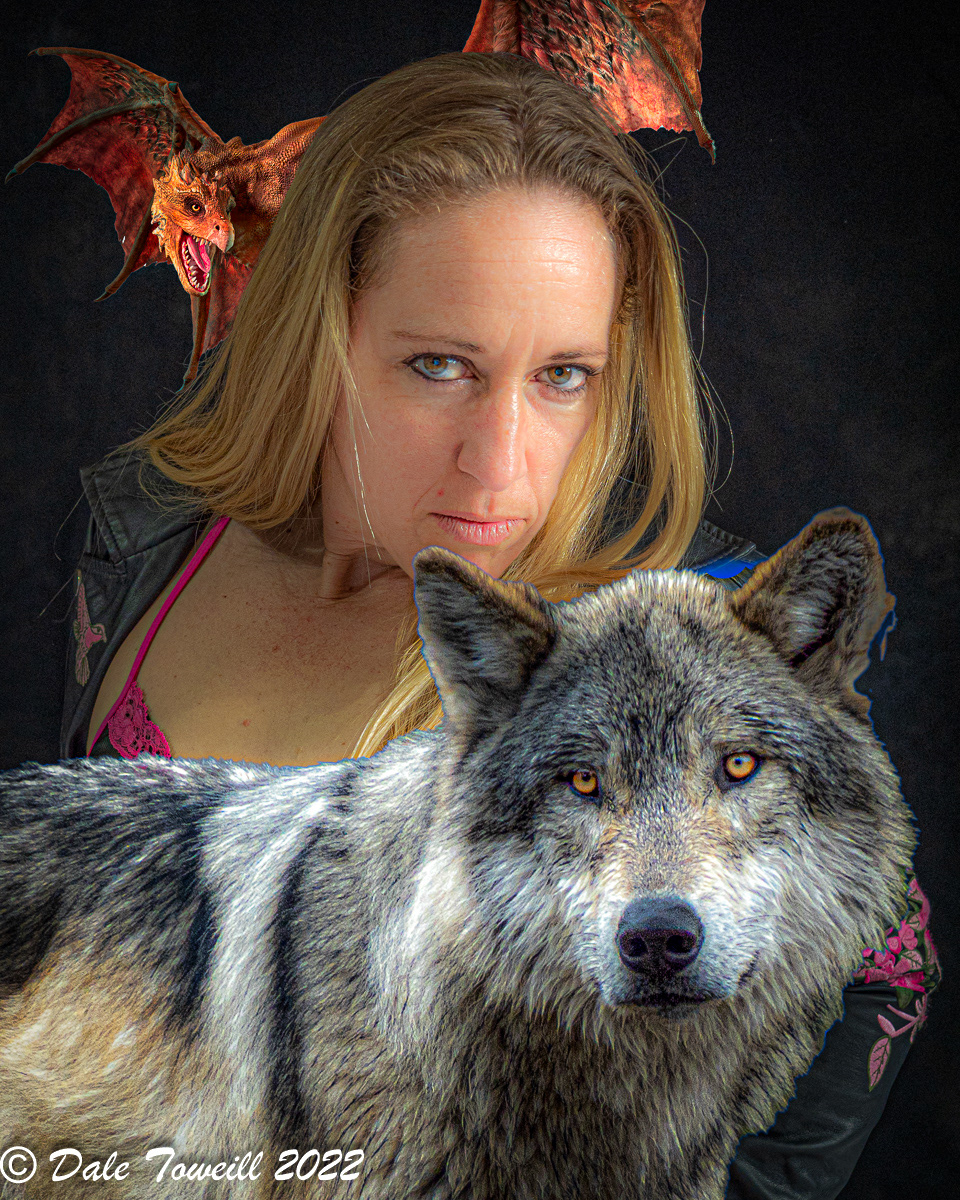 Fierce, like a wolf, indomitable