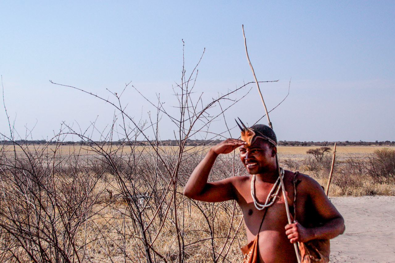 San hunter - Namibia