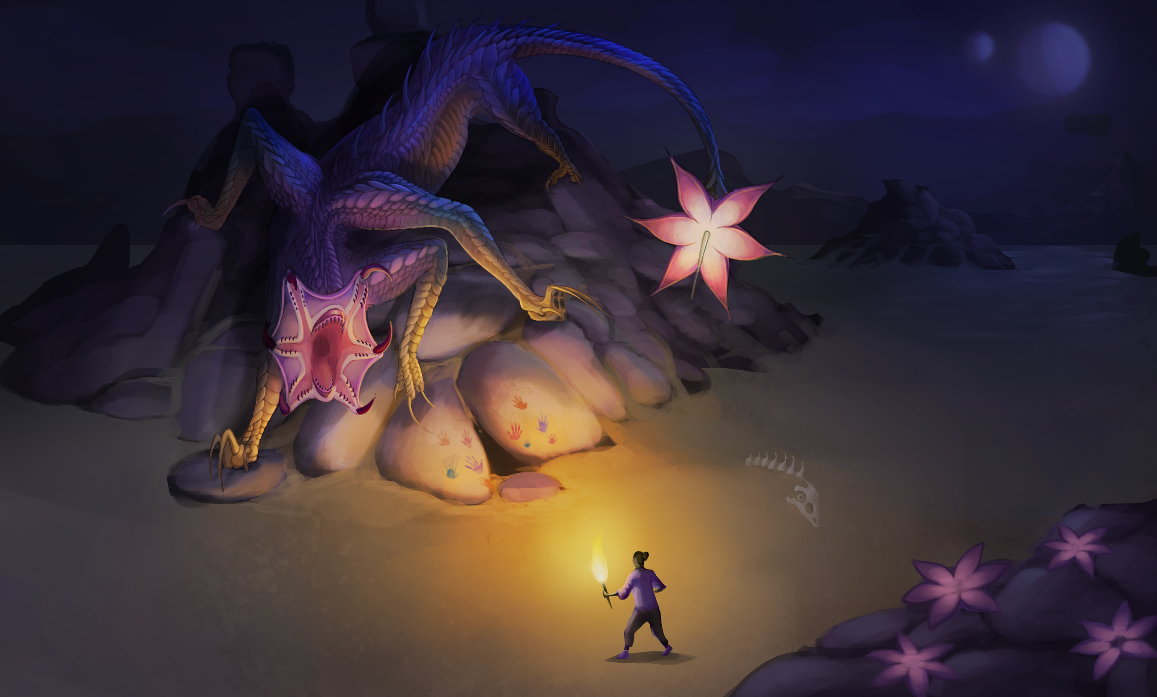 Dessert Runner Environment Final - Photoshop