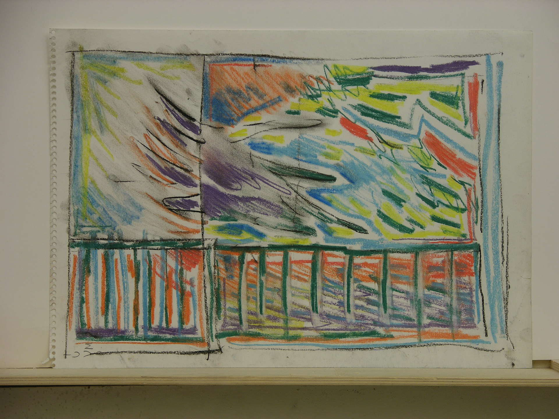 pastel/papel.-45x32,2cm