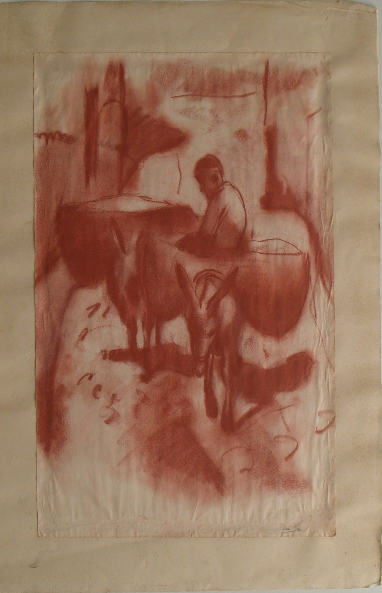 Sanguina/papel._43,5x31cm