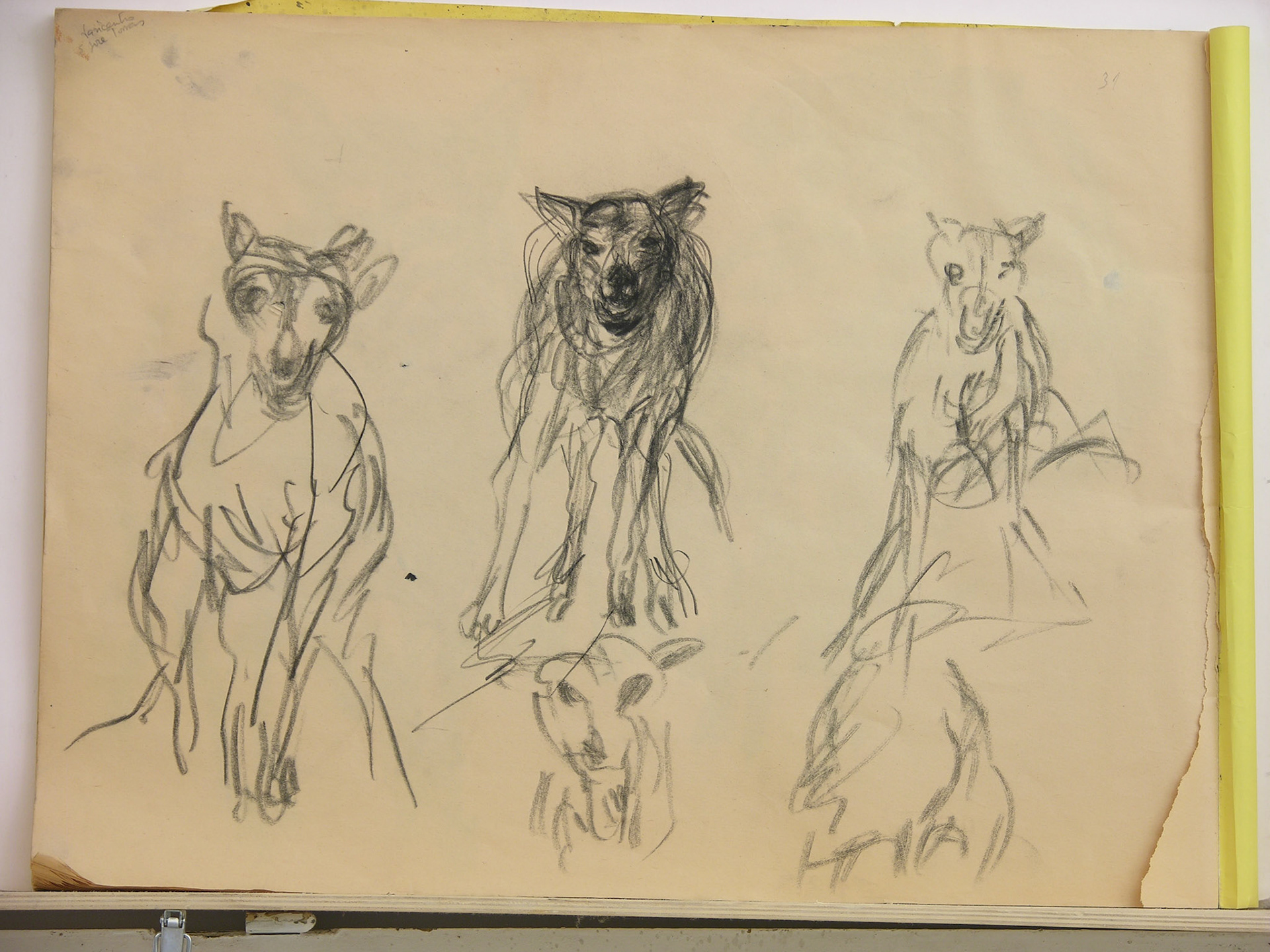 Aguada acrílica.- 46 x 60,5cm