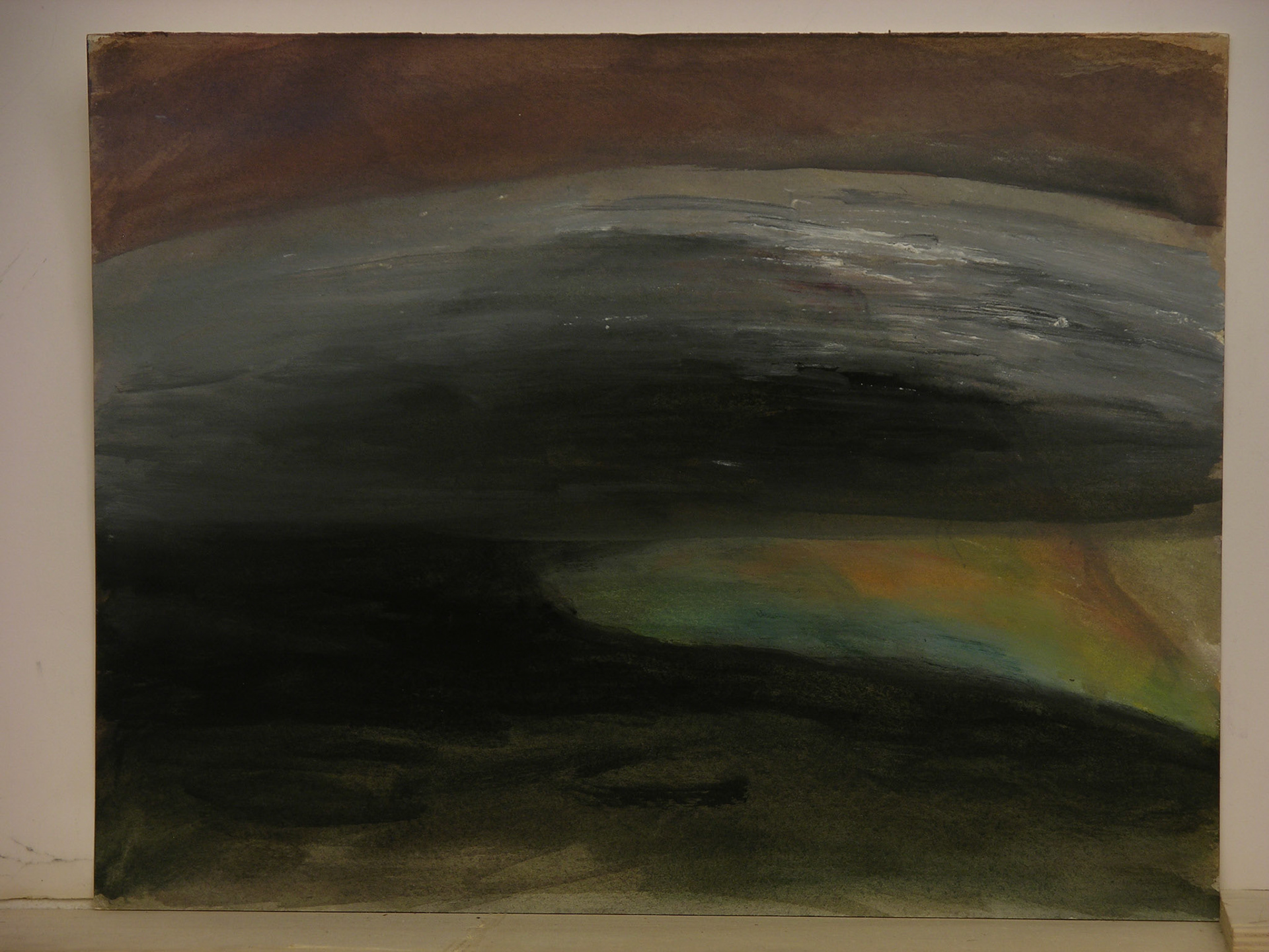 Aguada acrílica/cartulina._25x32cm