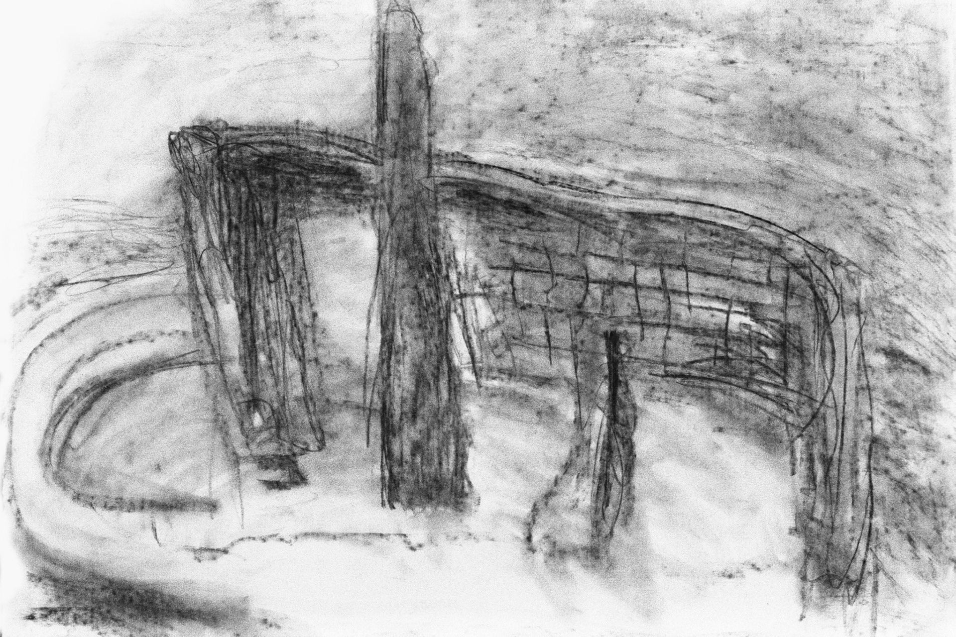 Carboncillo/papel.-49,5x65cm