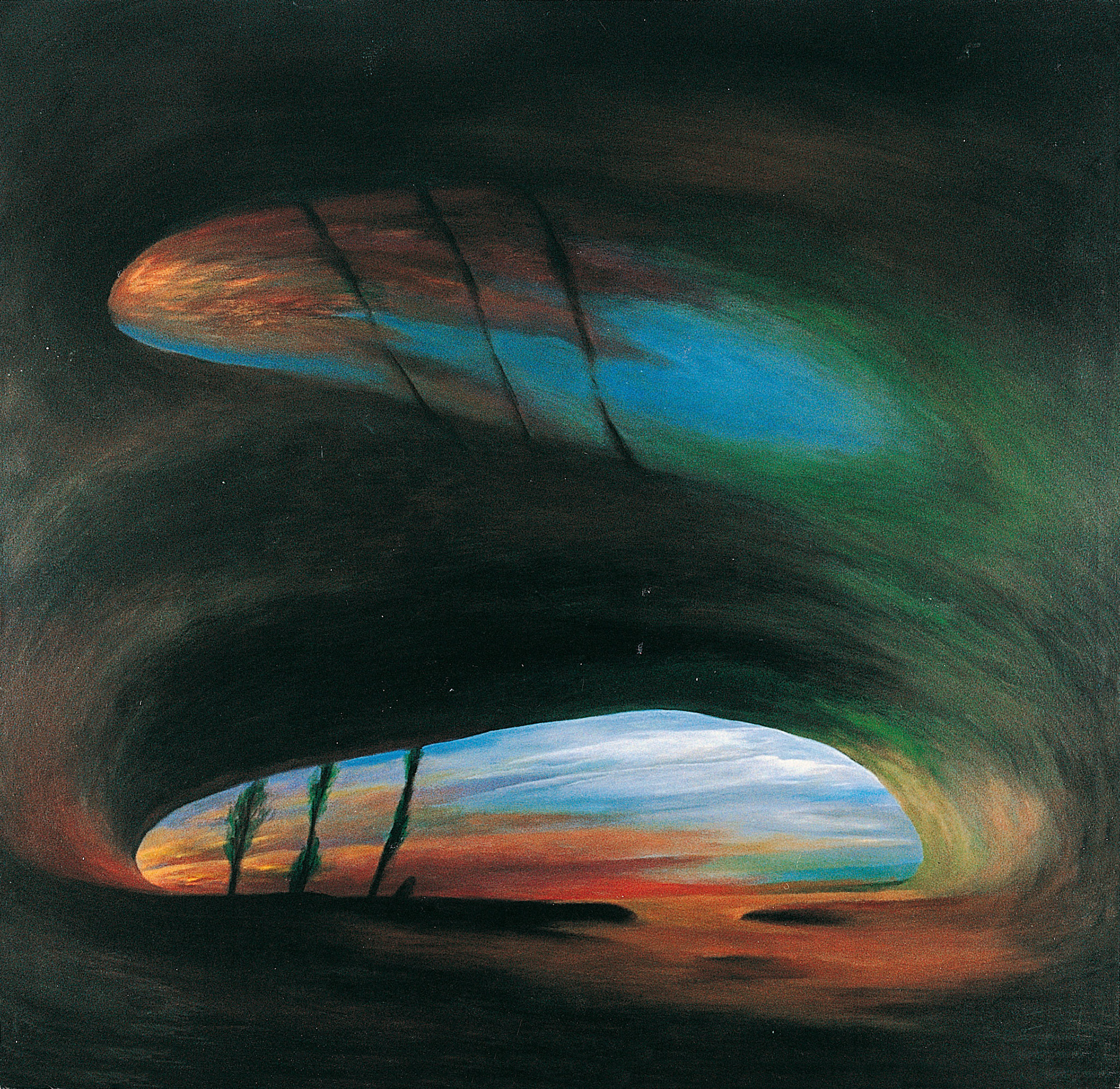 Acrílico/lienzo._146 x 146 cm x48