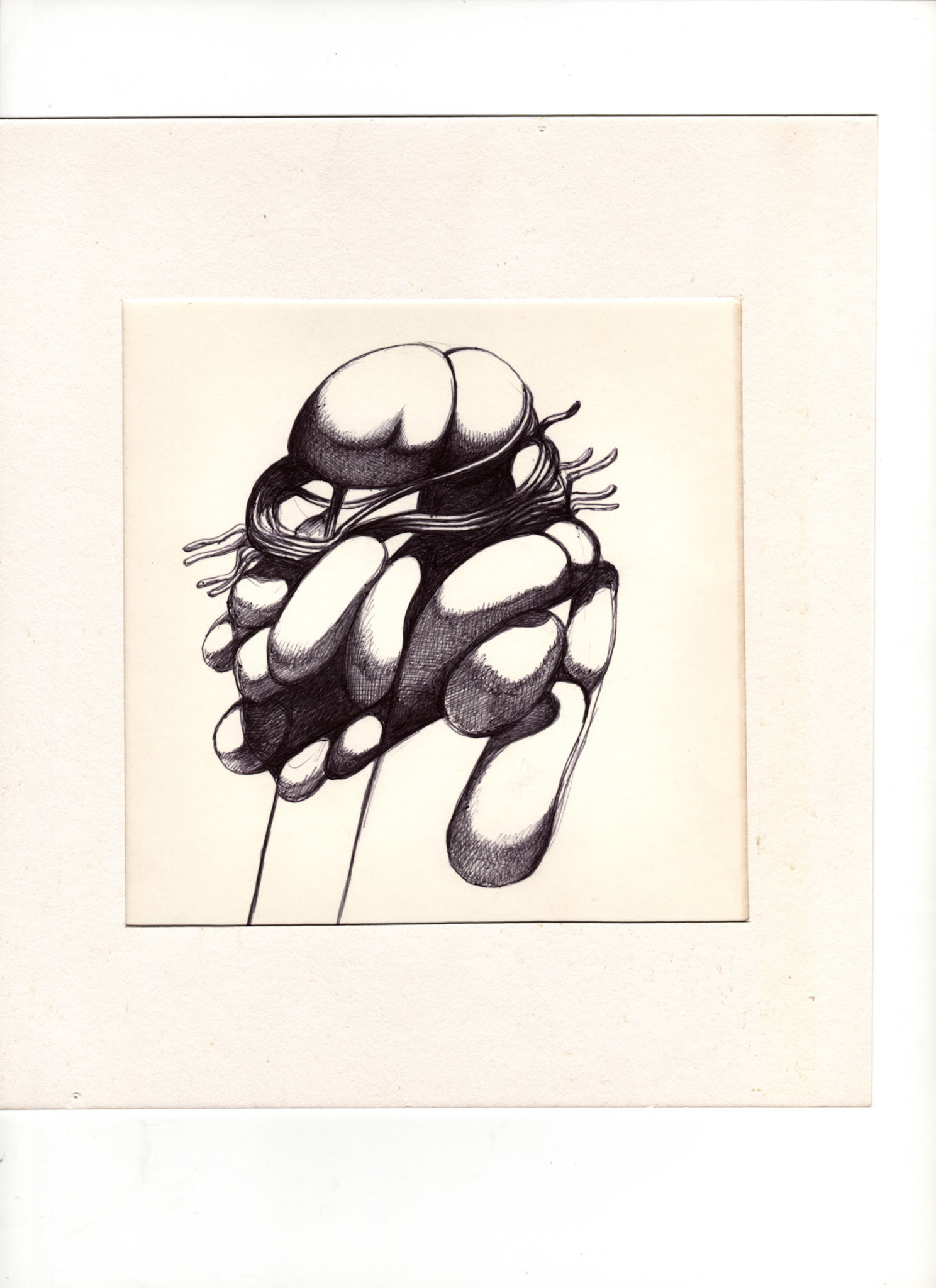 boligrafo/papel._ 14,3 x 14,3 cm