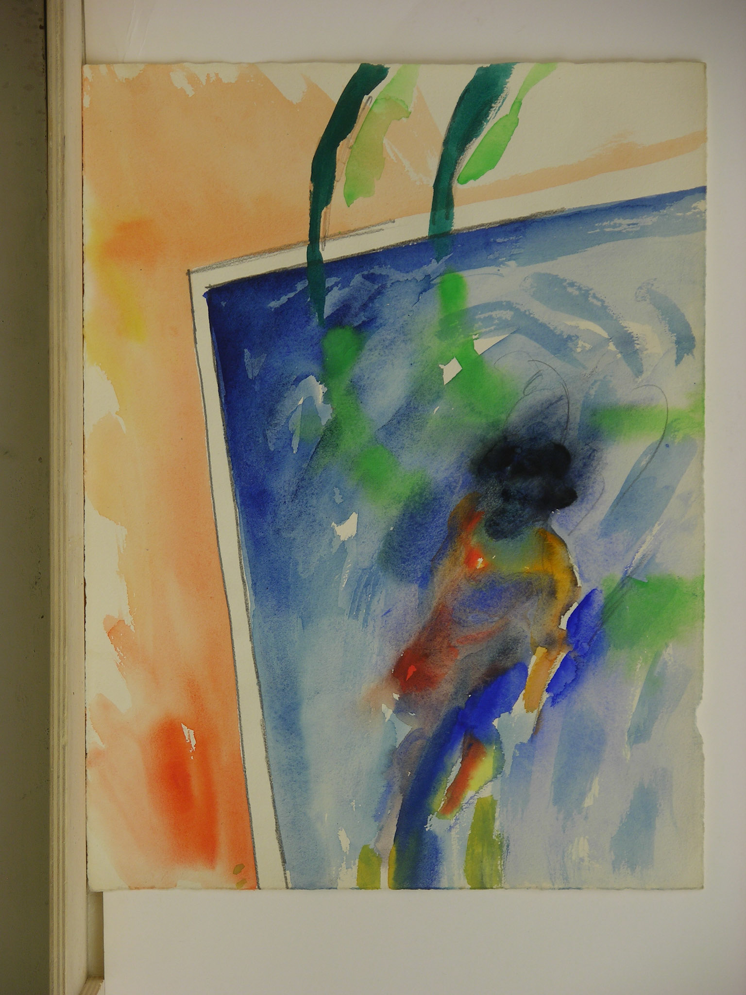 Acuarela/ papel.-38,5x26,5cm