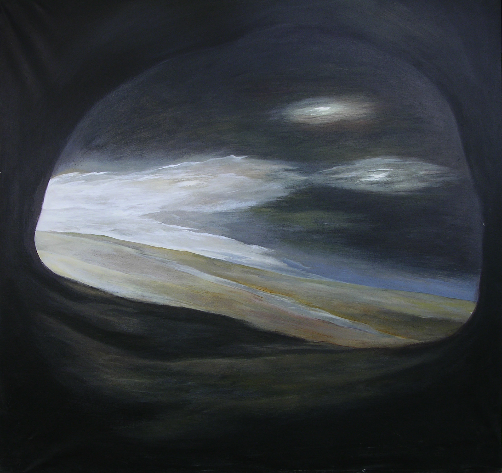 Acrílico/ lienzo._114 x 114 cm