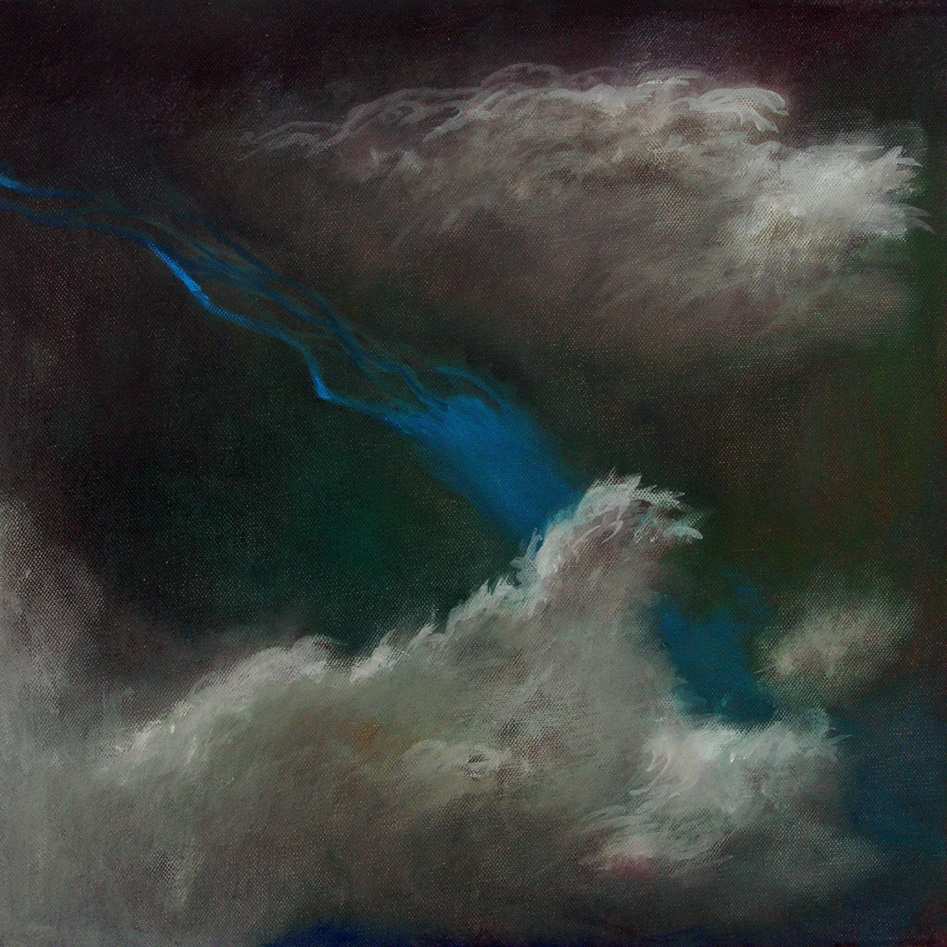 Acrílico/ lienzo._40 x 40 cm