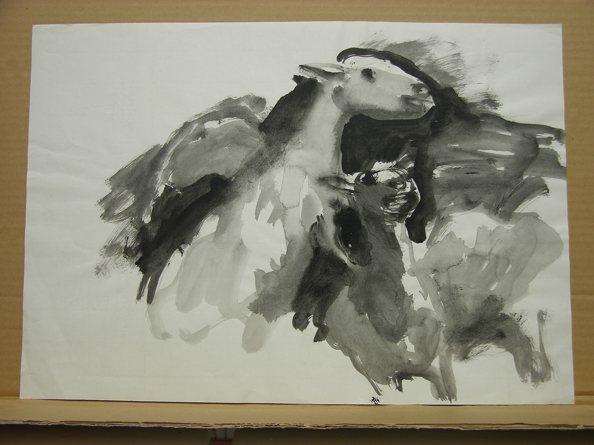 Acuarela/papel.- 34,7x50cm