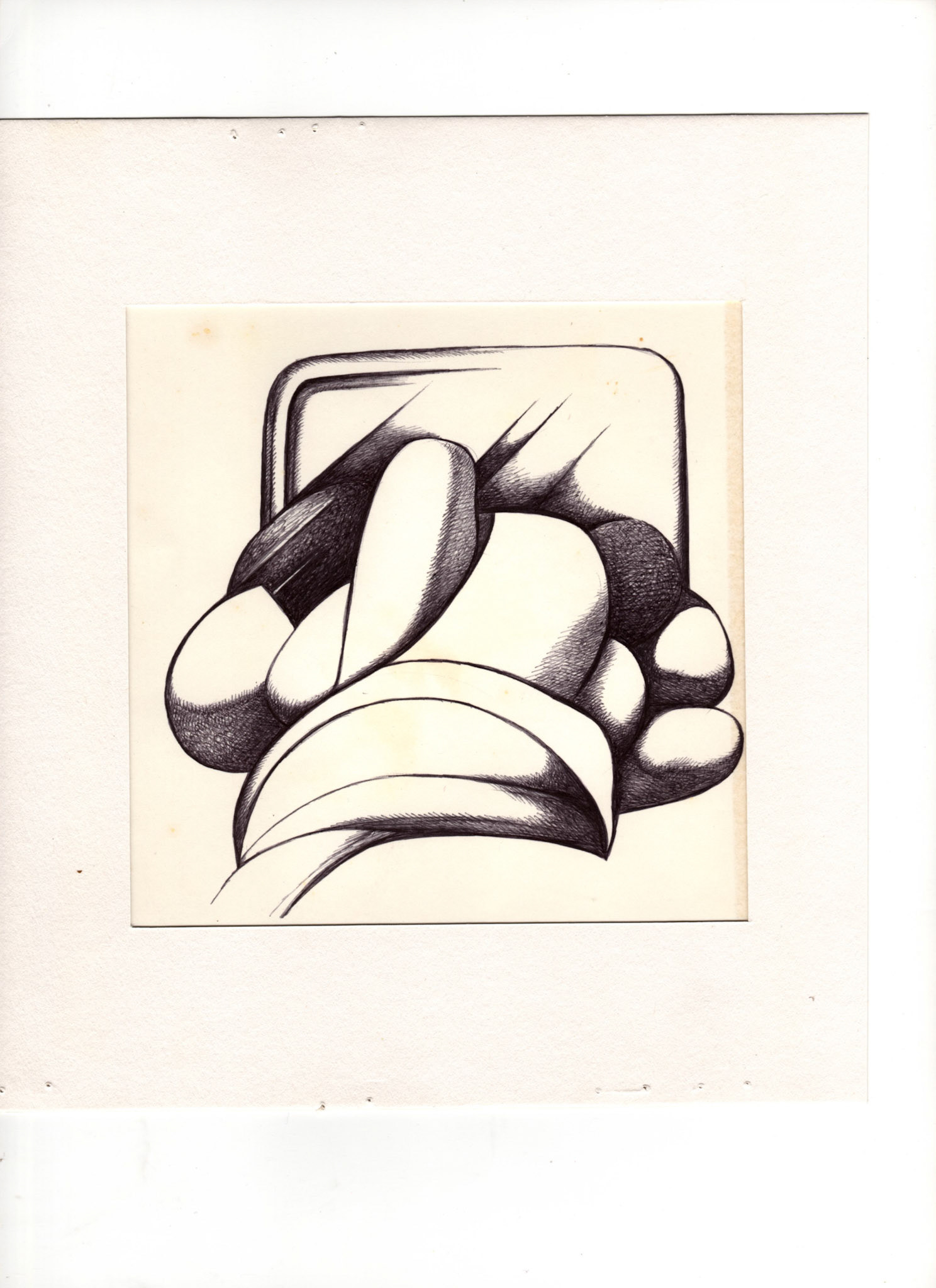 boligrafo/papel._ 14,3 x 14,3 cm