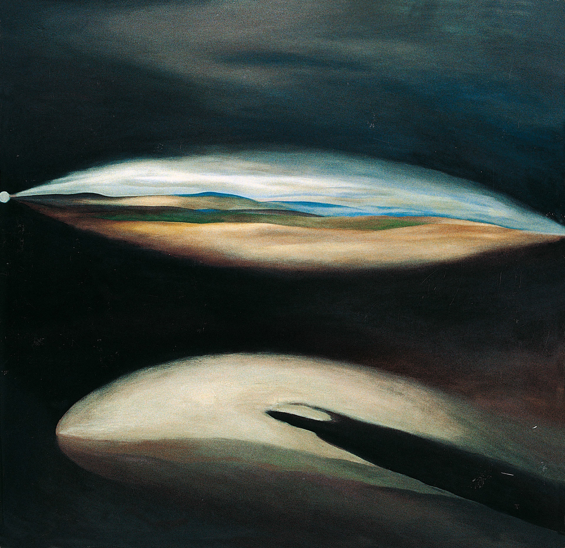 Acrílico/lienzo._146 x 146 cm