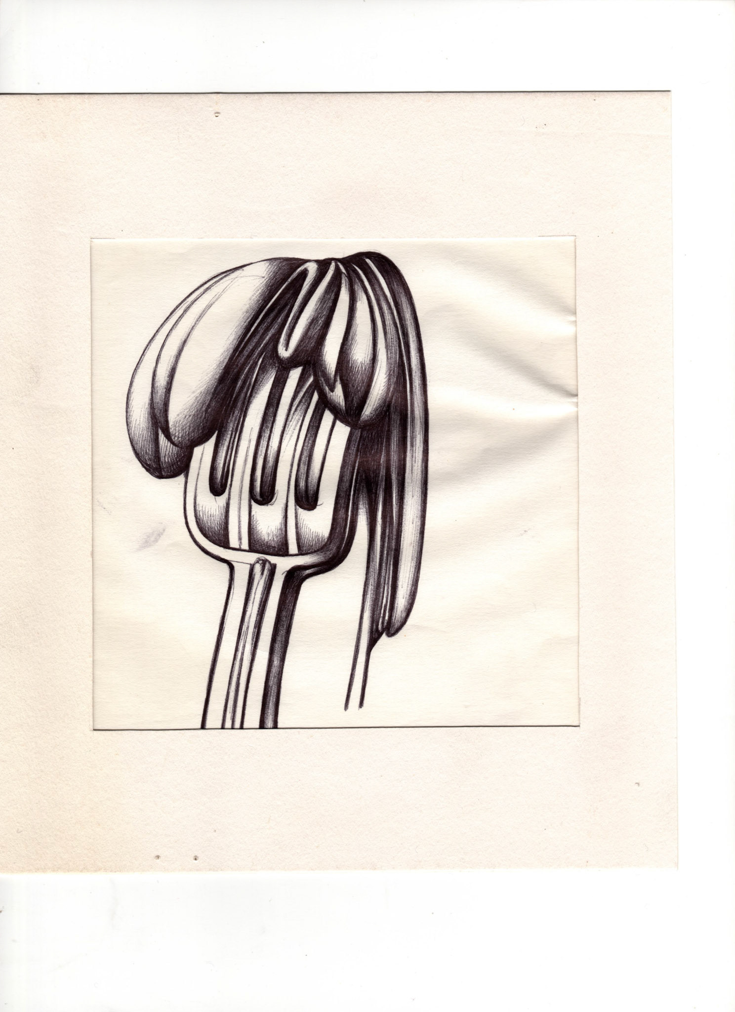 boligrafo/papel._ 14,3 x 14,3 cm