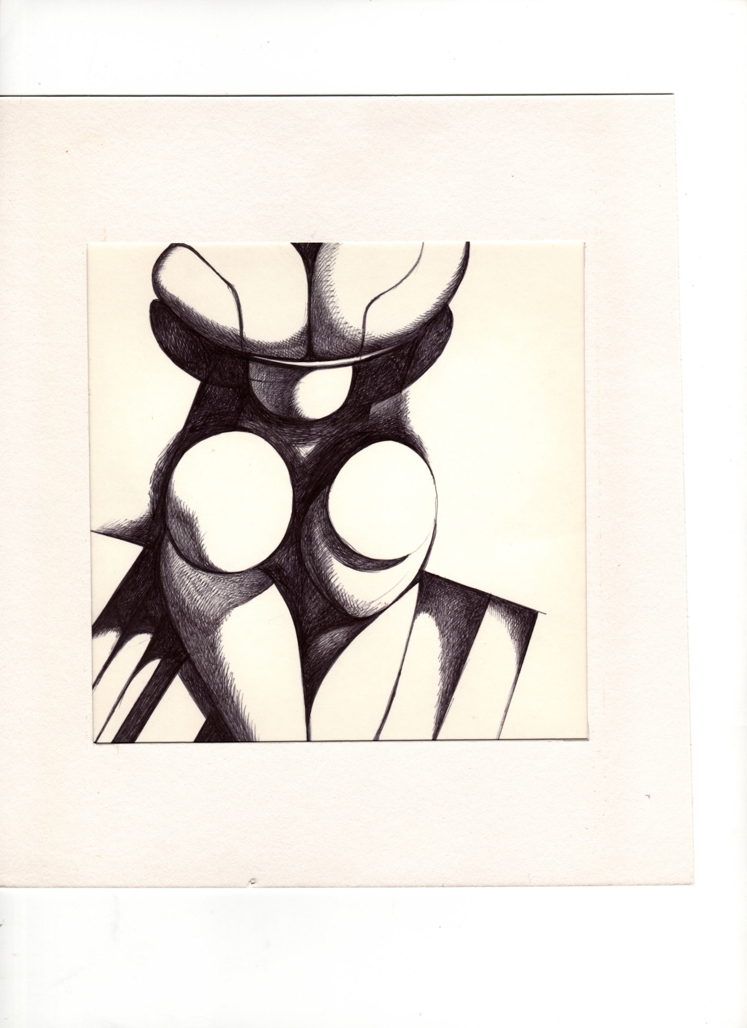 boligrafo/papel._ 14,3 x 14,3 cm