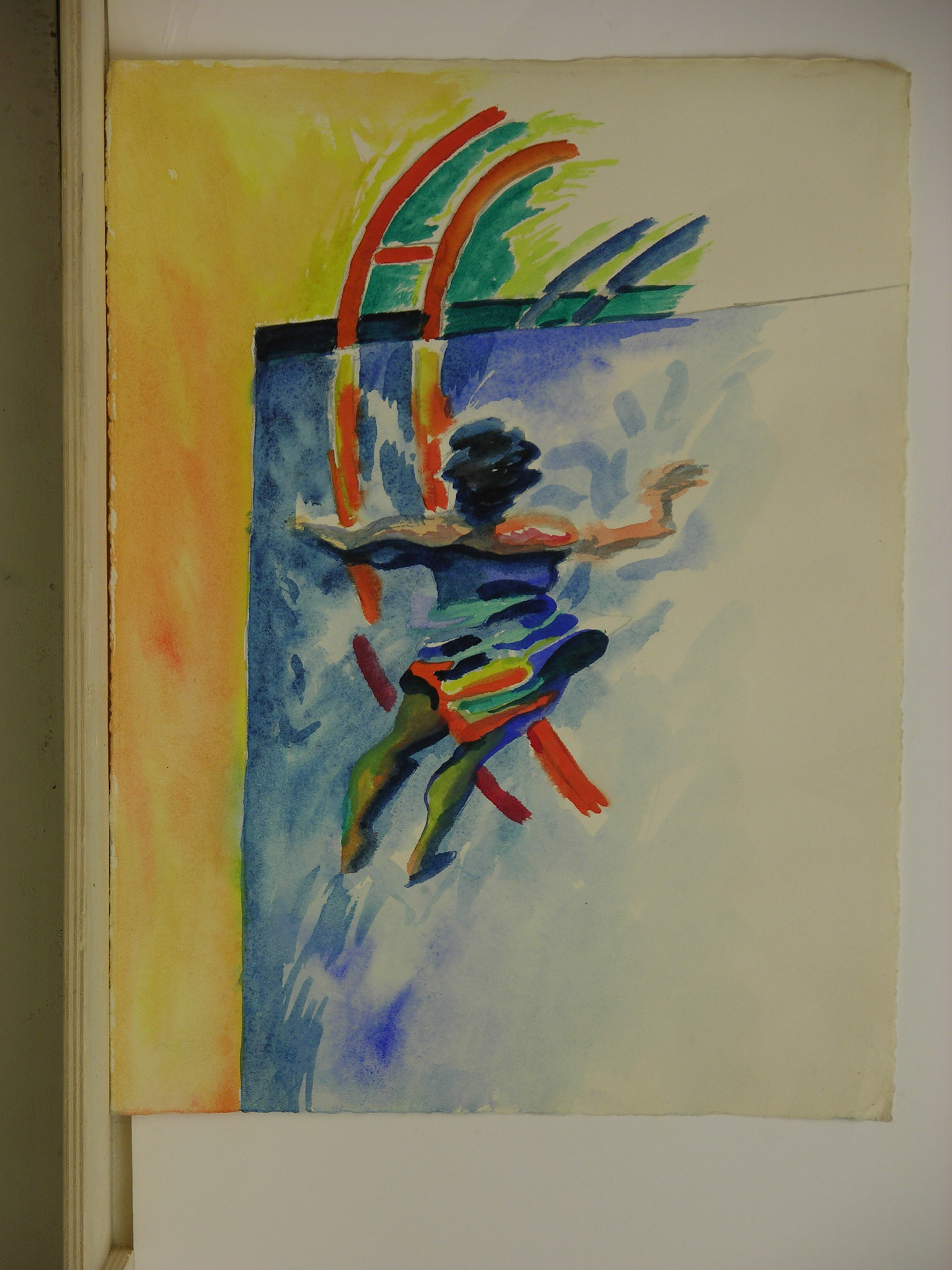 Acuarela/ papel.-38,5x26,5cm