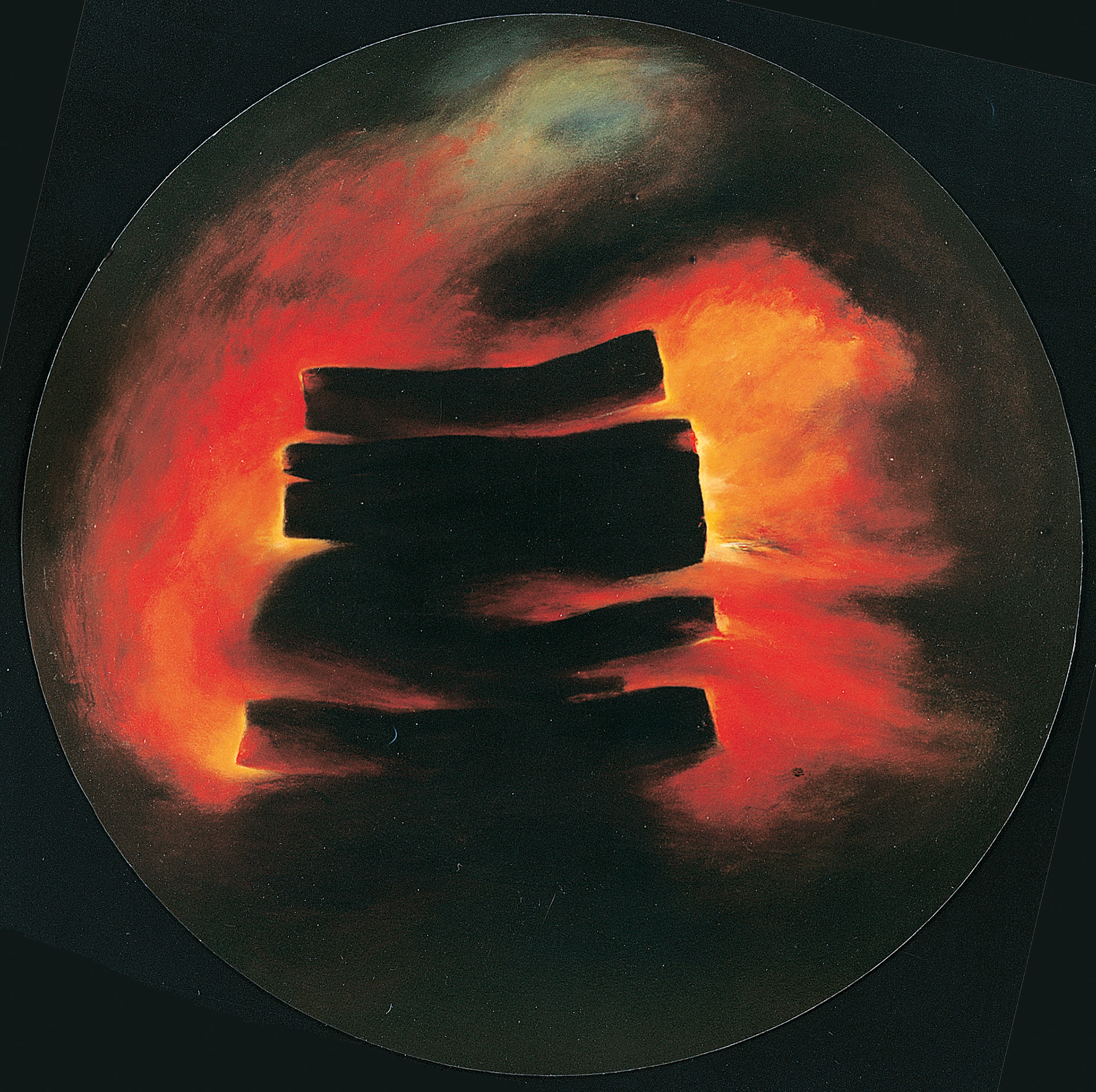 Acrílico/Tabla._100 cm