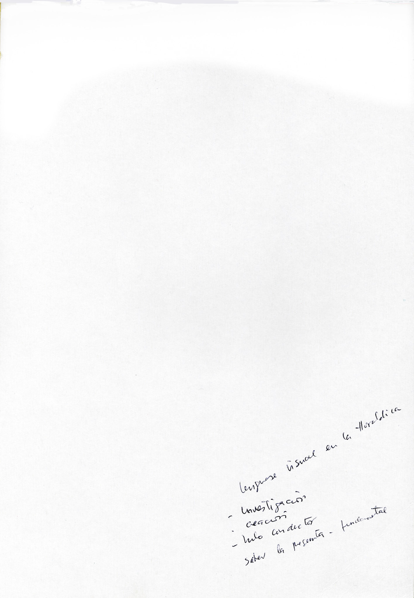 Bolígrafo / papel._ 29,5 x 20,5 cm.