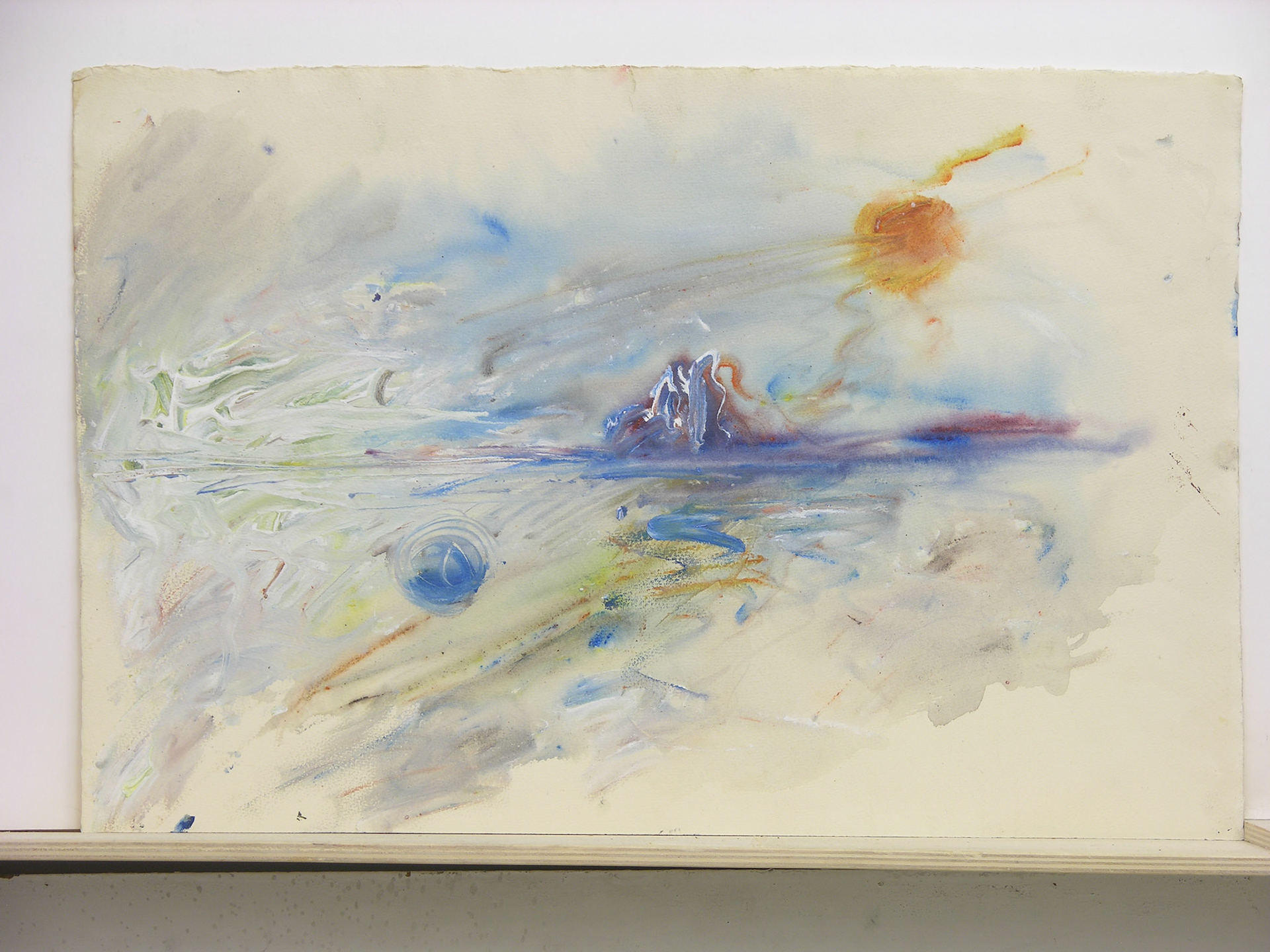 Aguada acrílica/papel._34,5x49,5cm