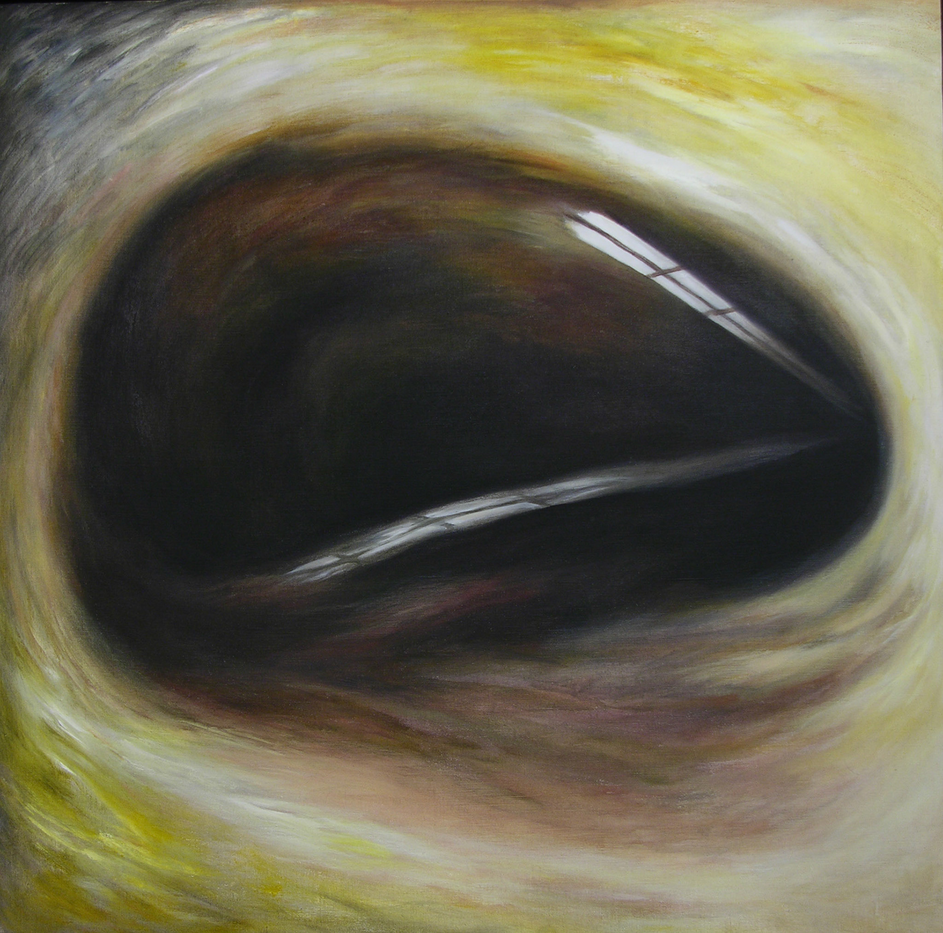 Acrílico/ lienzo._114 x 114 cm