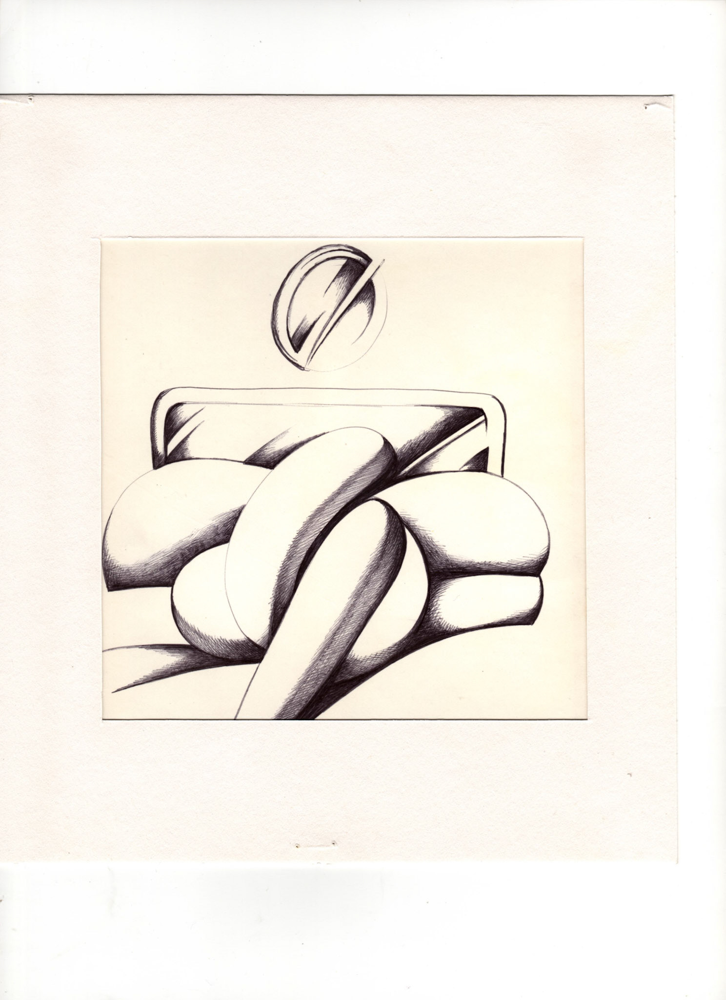 boligrafo/papel._ 14,3 x 14,3 cm