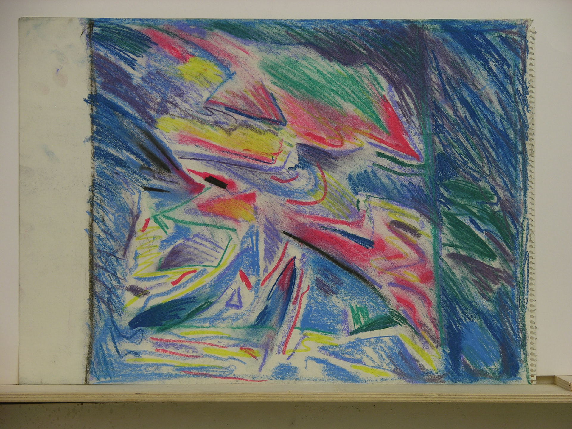 pastel/papel.-47,2x34cm