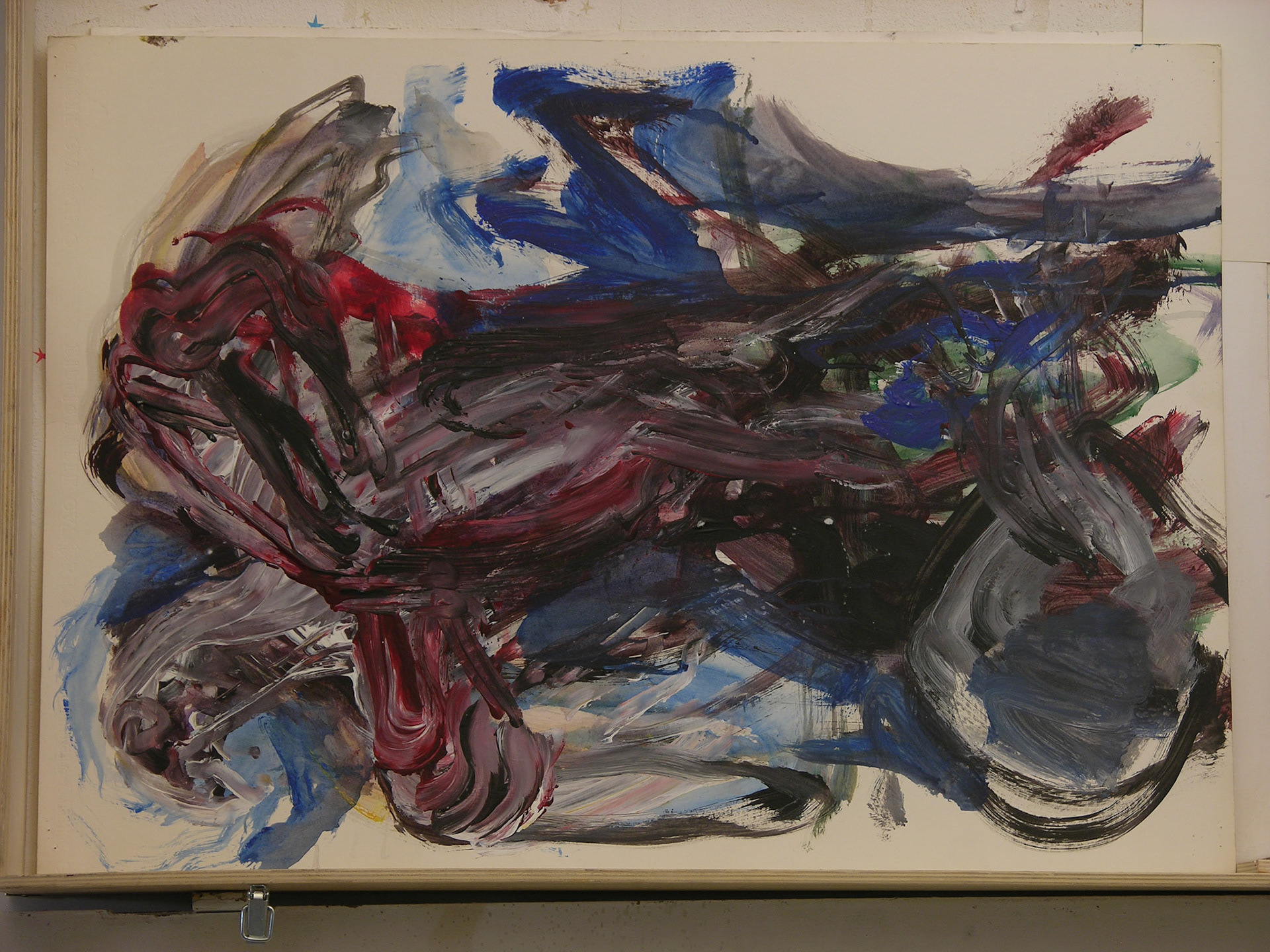 acrílico/cartulina._ 70x50cm