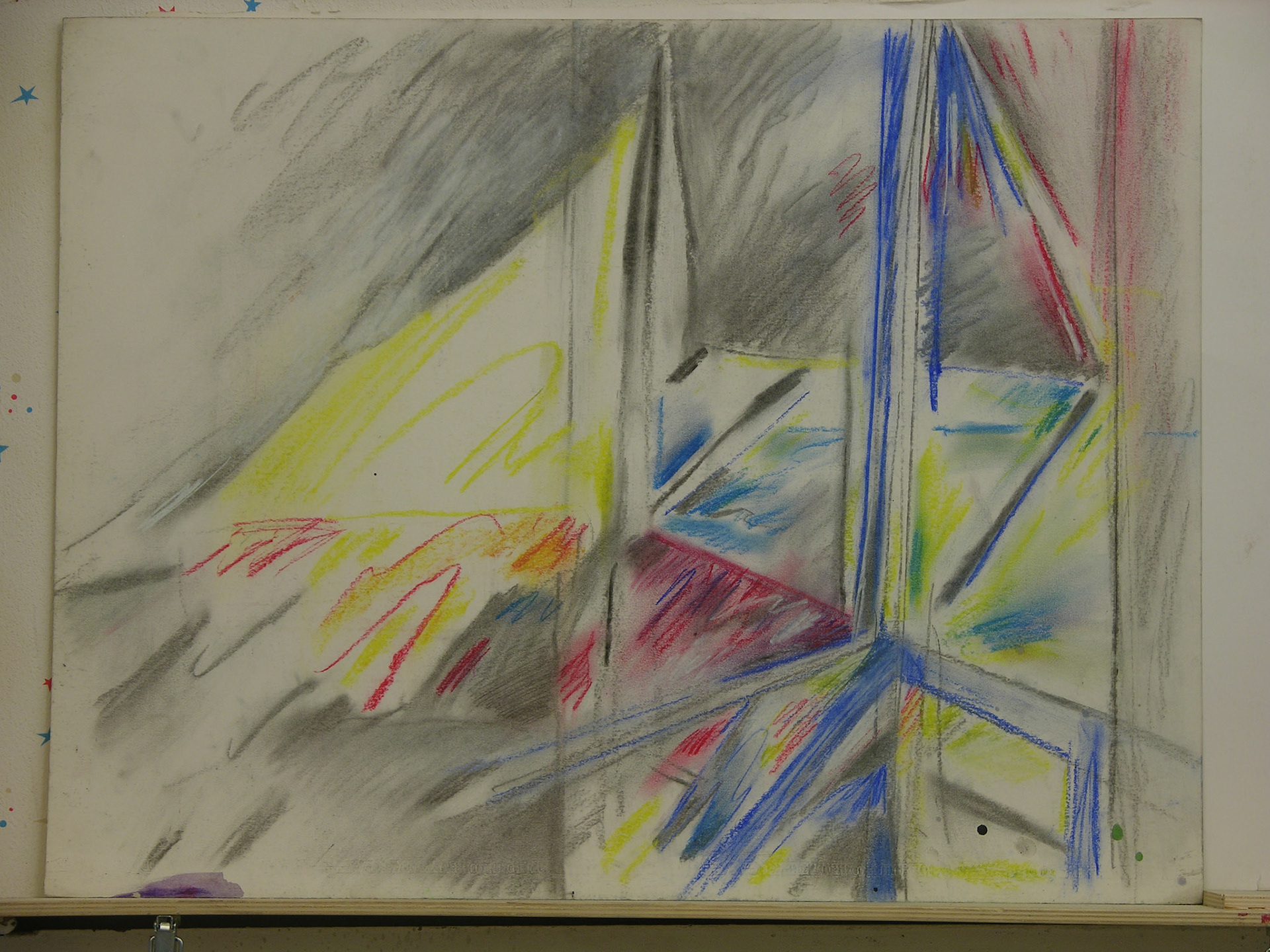 Pastel/papel.-50x64,8cm