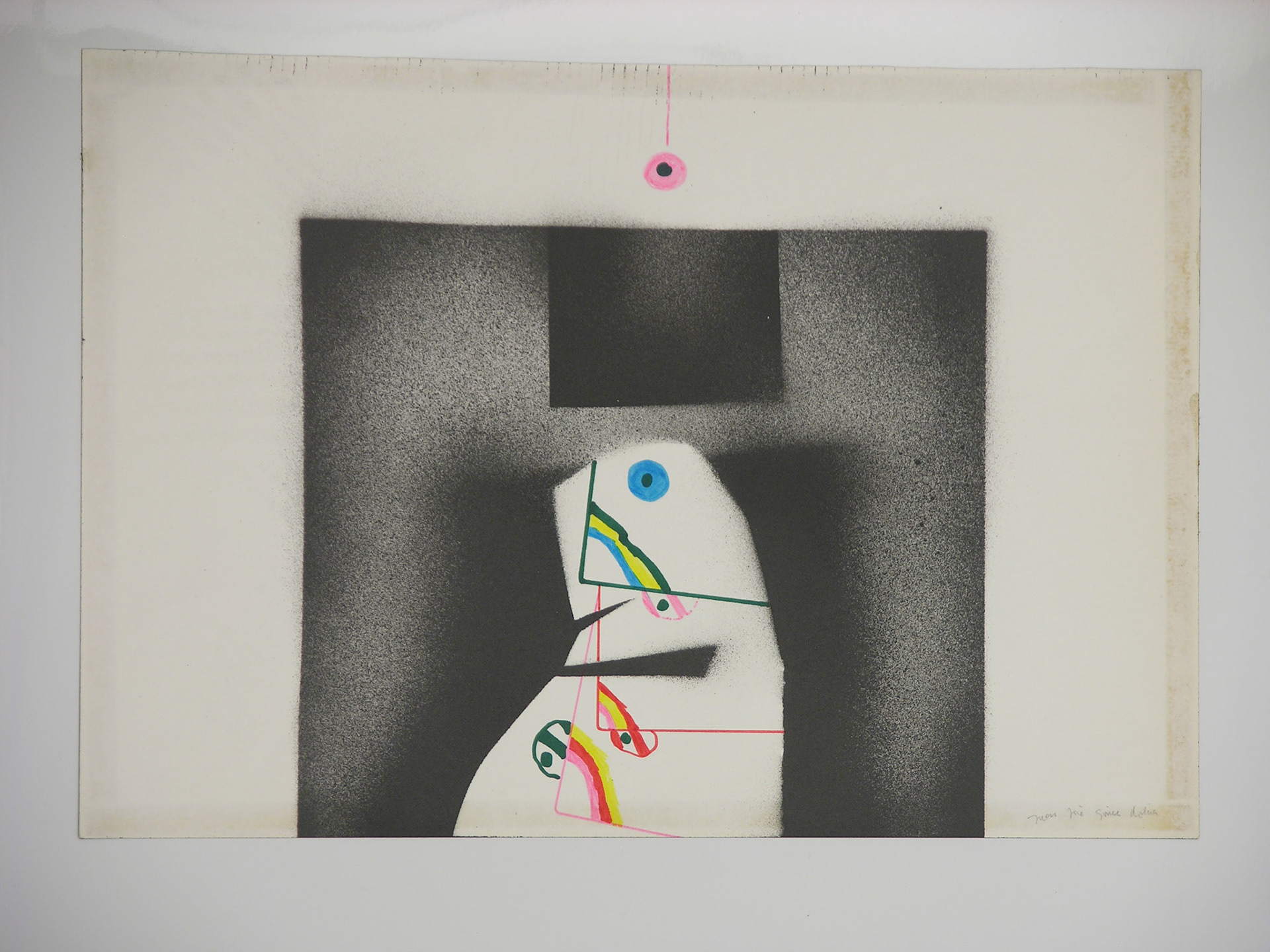 Técnica mixta.- 95,5 x 70cm