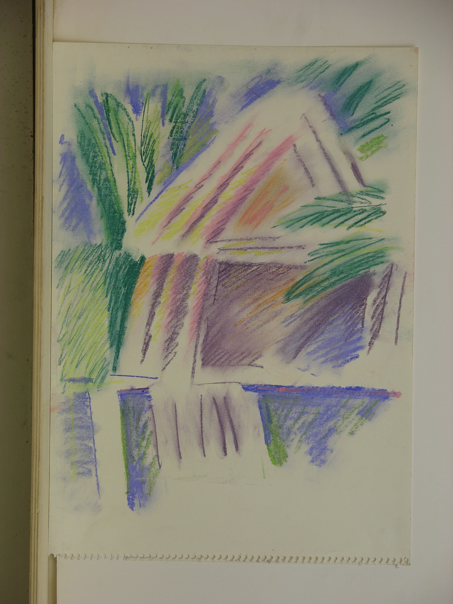 pastel/papel.-47,5x34cm