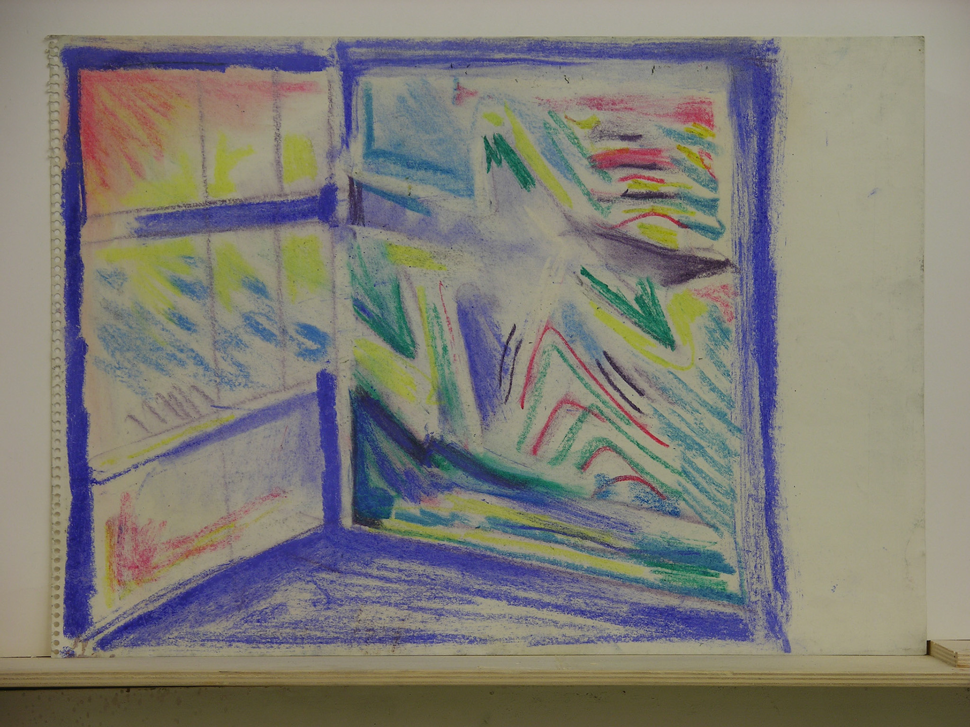 pastel/papel.-47x34cm