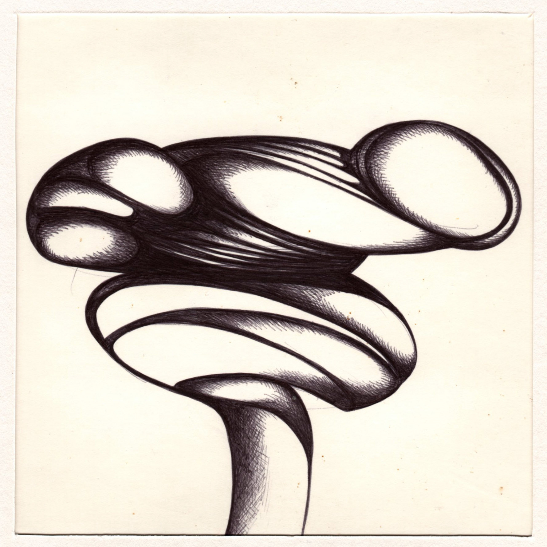 boligrafo/papel._ 14,3 x 14,3 cm