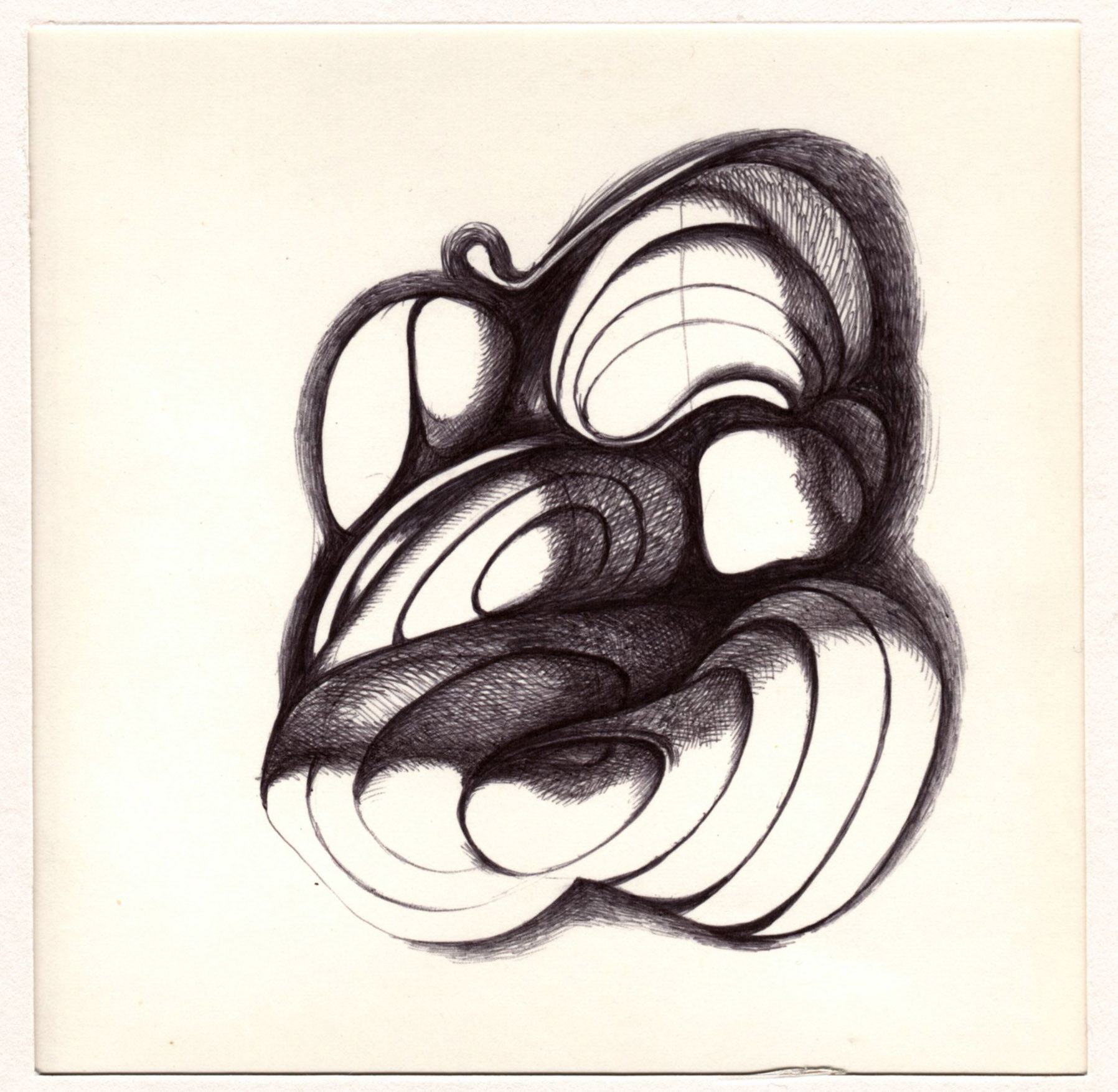 boligrafo/papel._ 14,3 x 14,3 cm