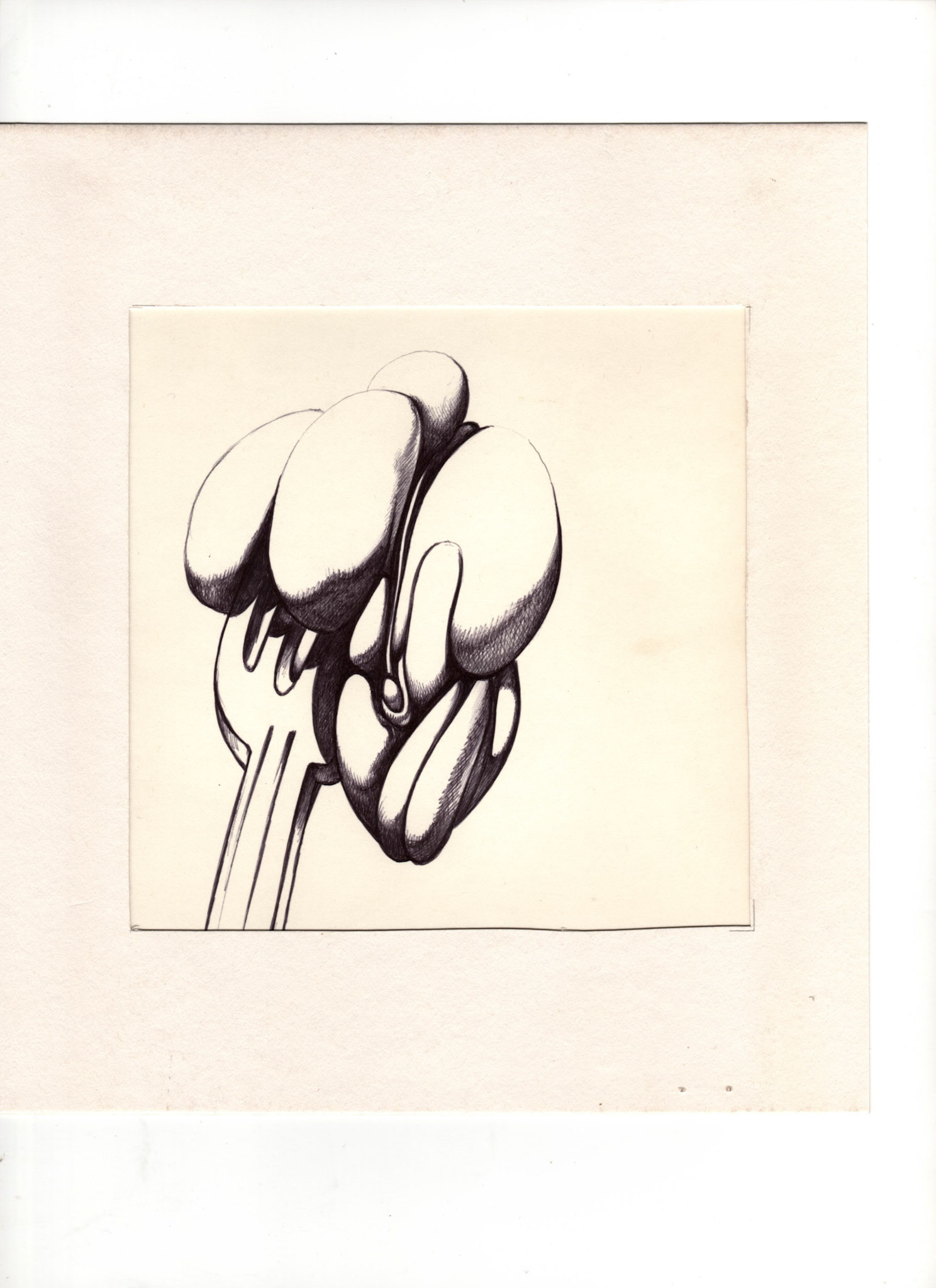 boligrafo/papel._ 14,3 x 14,3 cm