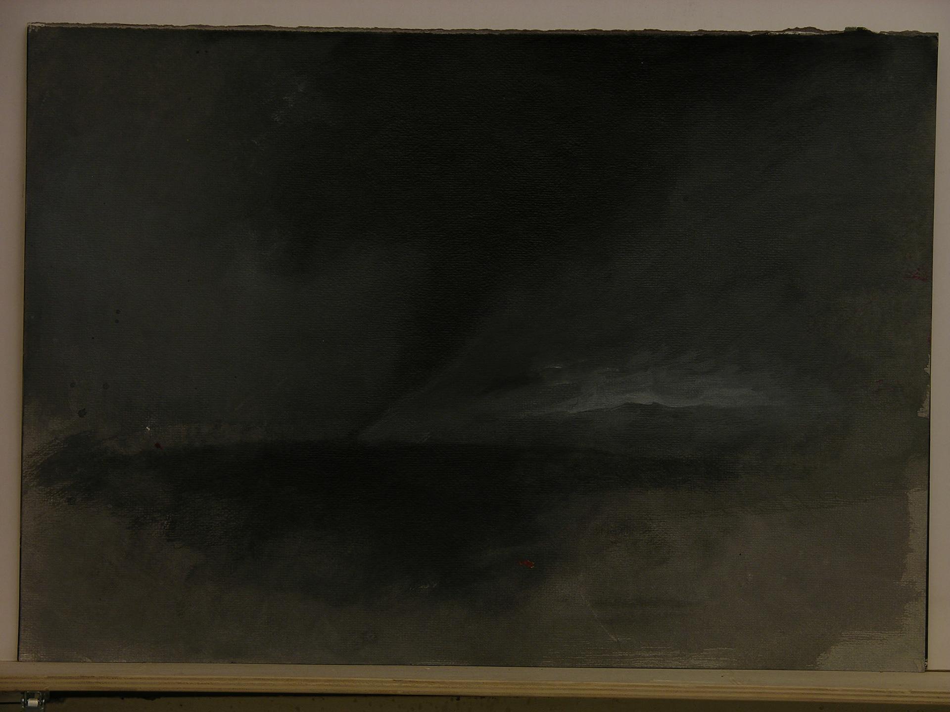 acrílico/papel.- 34,5x50cm