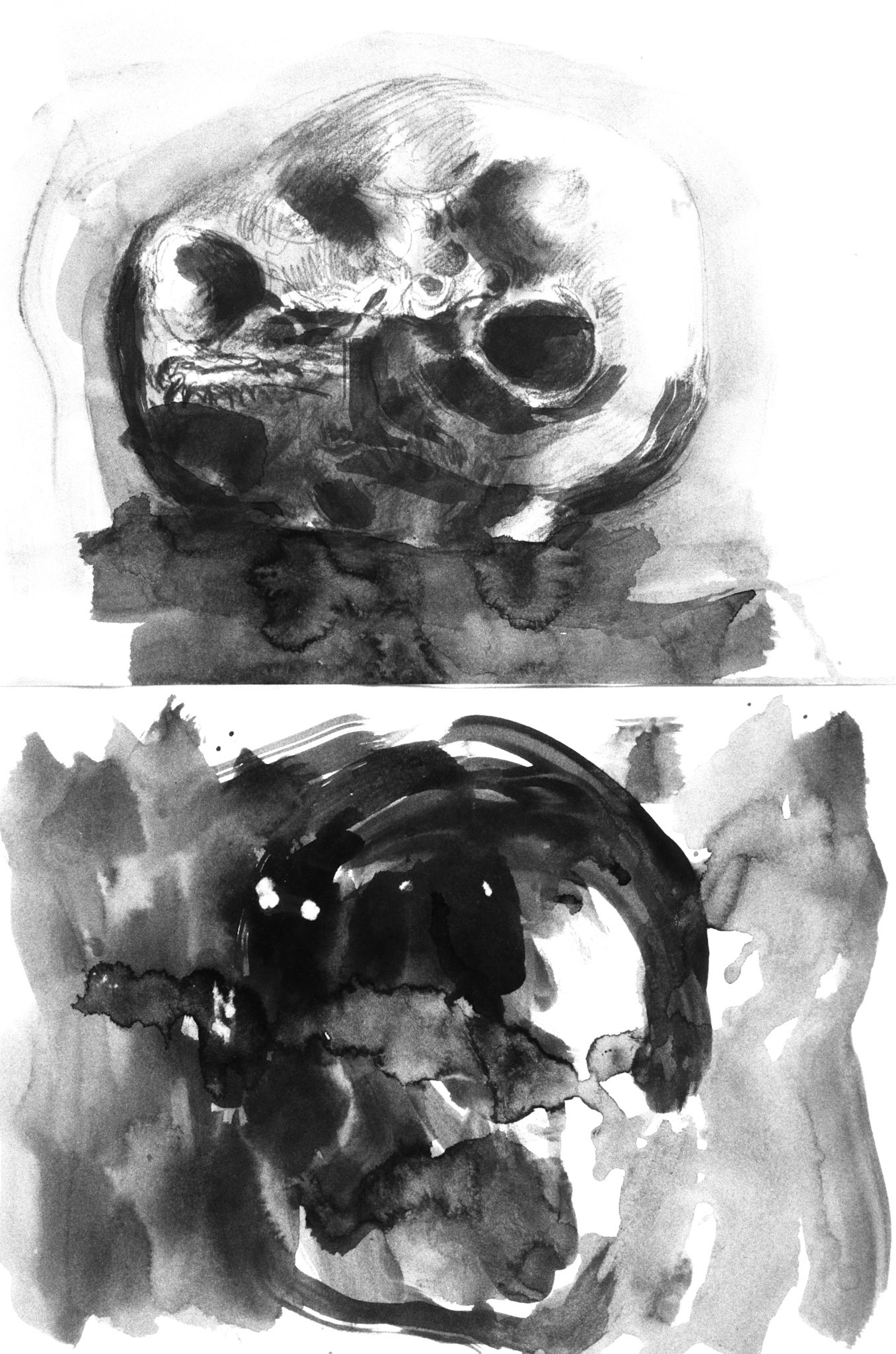 2 -Acrílico,Lápiz/papel.- 45x32cm