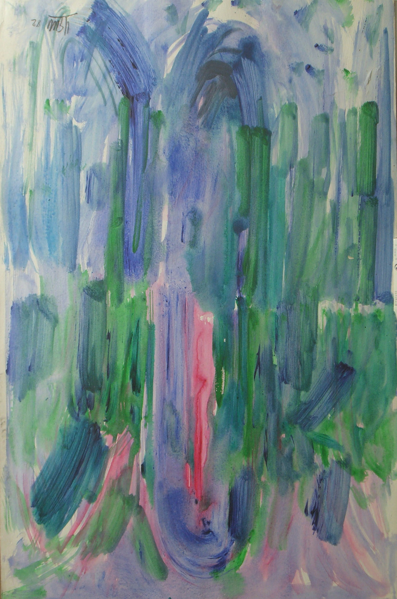 Acrílico/cartulina.-65x50cm